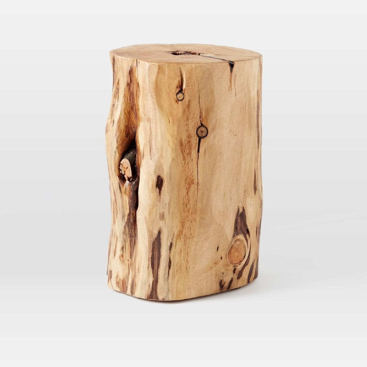 West Elm Tree Stump Side Table - image-6