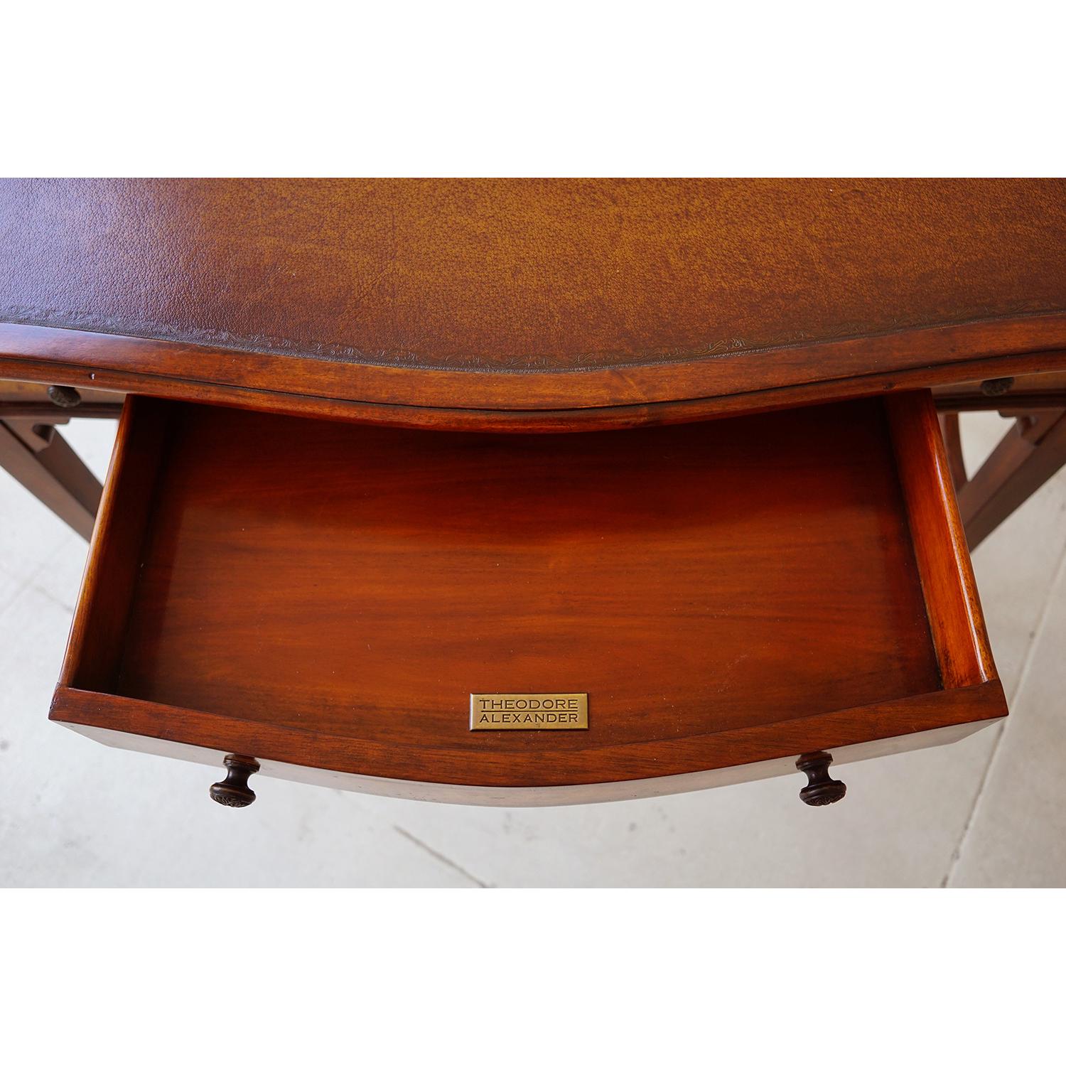 Theodore Alexander Campaign Fold-Out Writing Desk - image-10