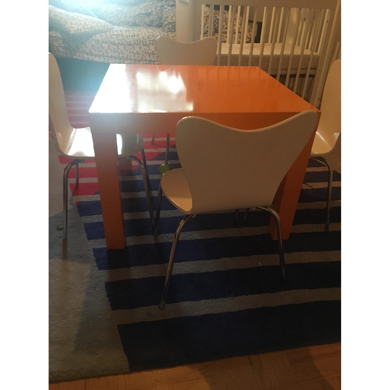 Pottery Barn Kids Activity Table w/ 4 Chairs - image-2