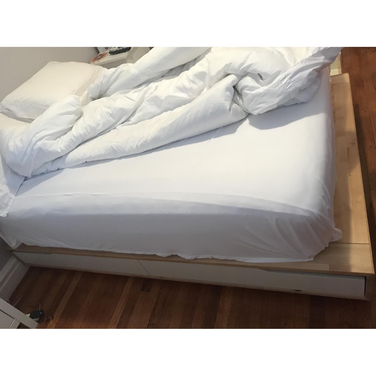 Ikea Full Size Platform Storage Bed - image-2