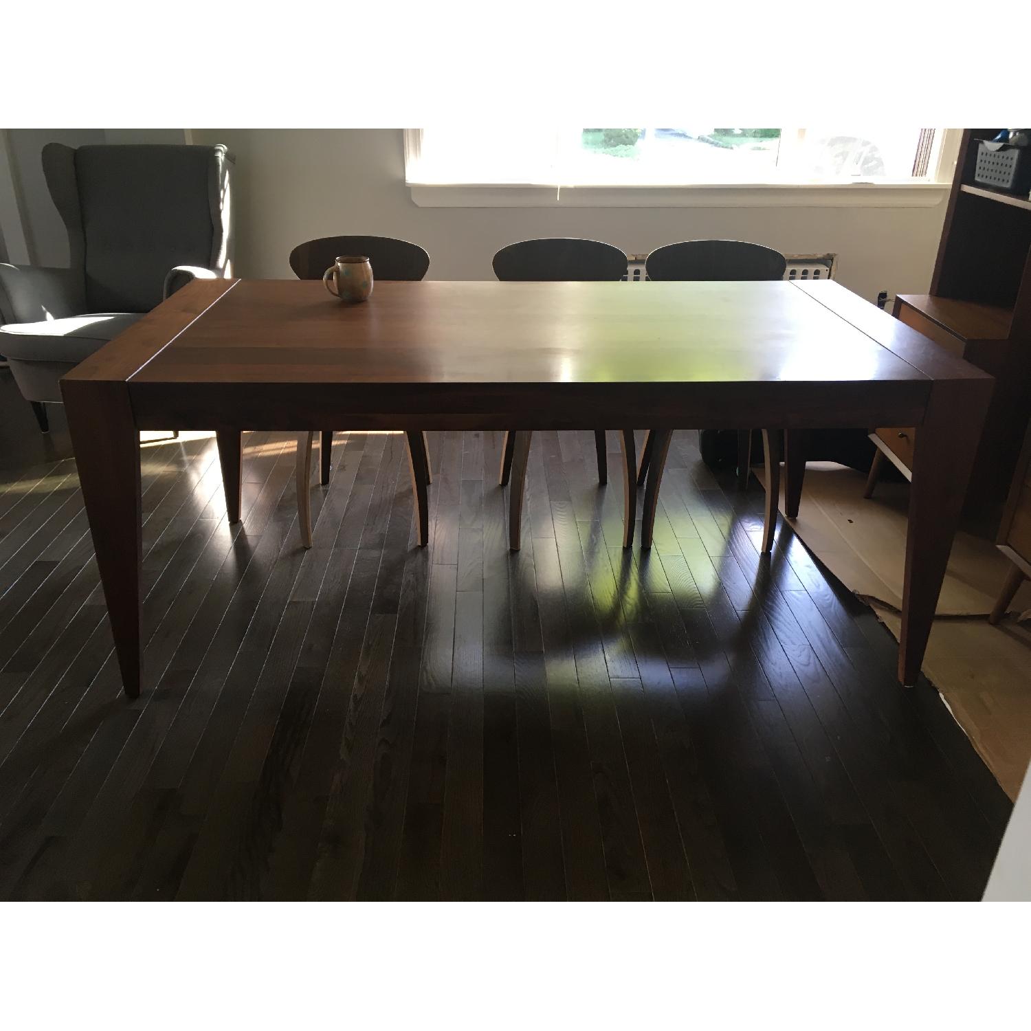 Copeland Furniture Solid Walnut Extendable Dining Table - image-1