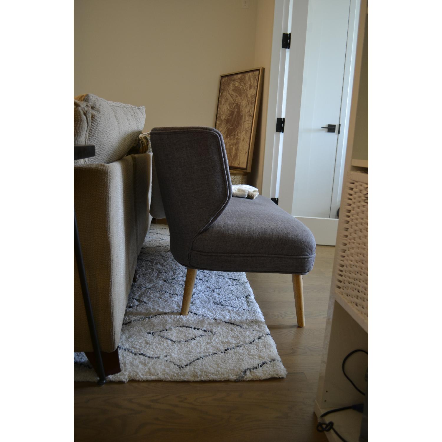 Gray Loveseat - image-3