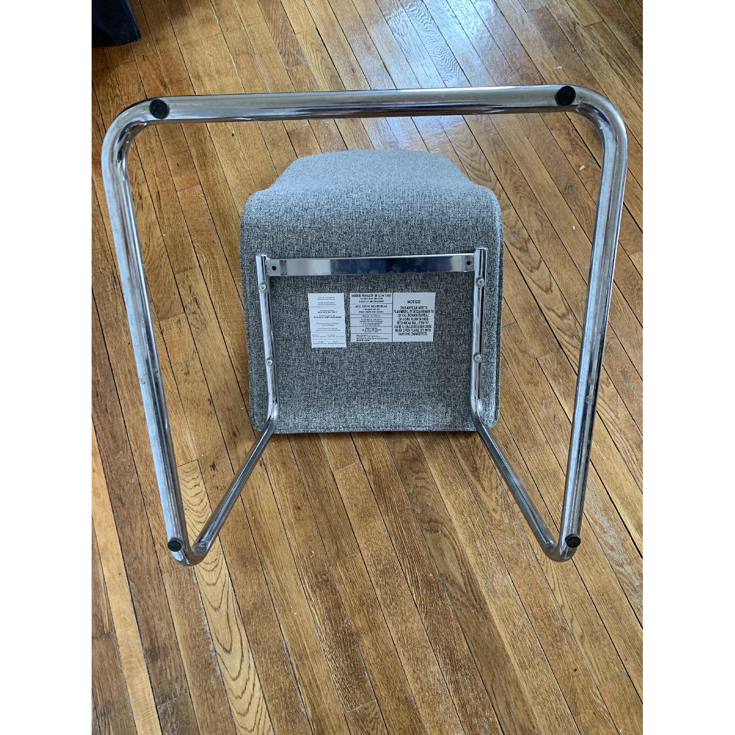 CB2 Pony Grey Tweed Chairs - image-5