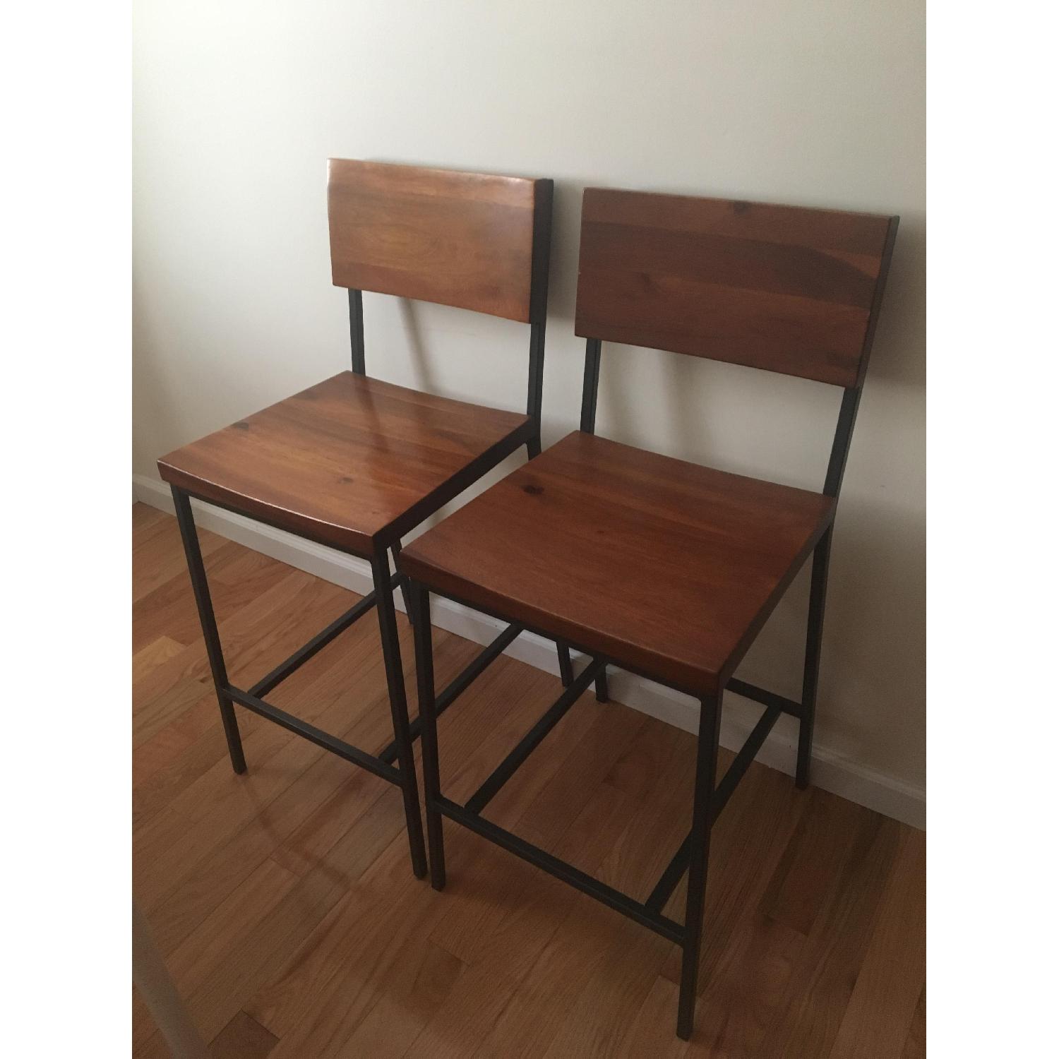 West Elm Counter Stools - image-1