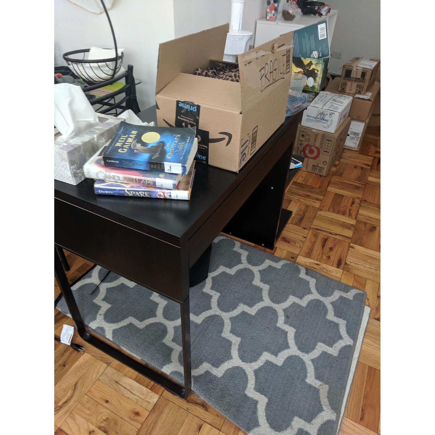 Ikea Micke Desk w/ Storage - image-2