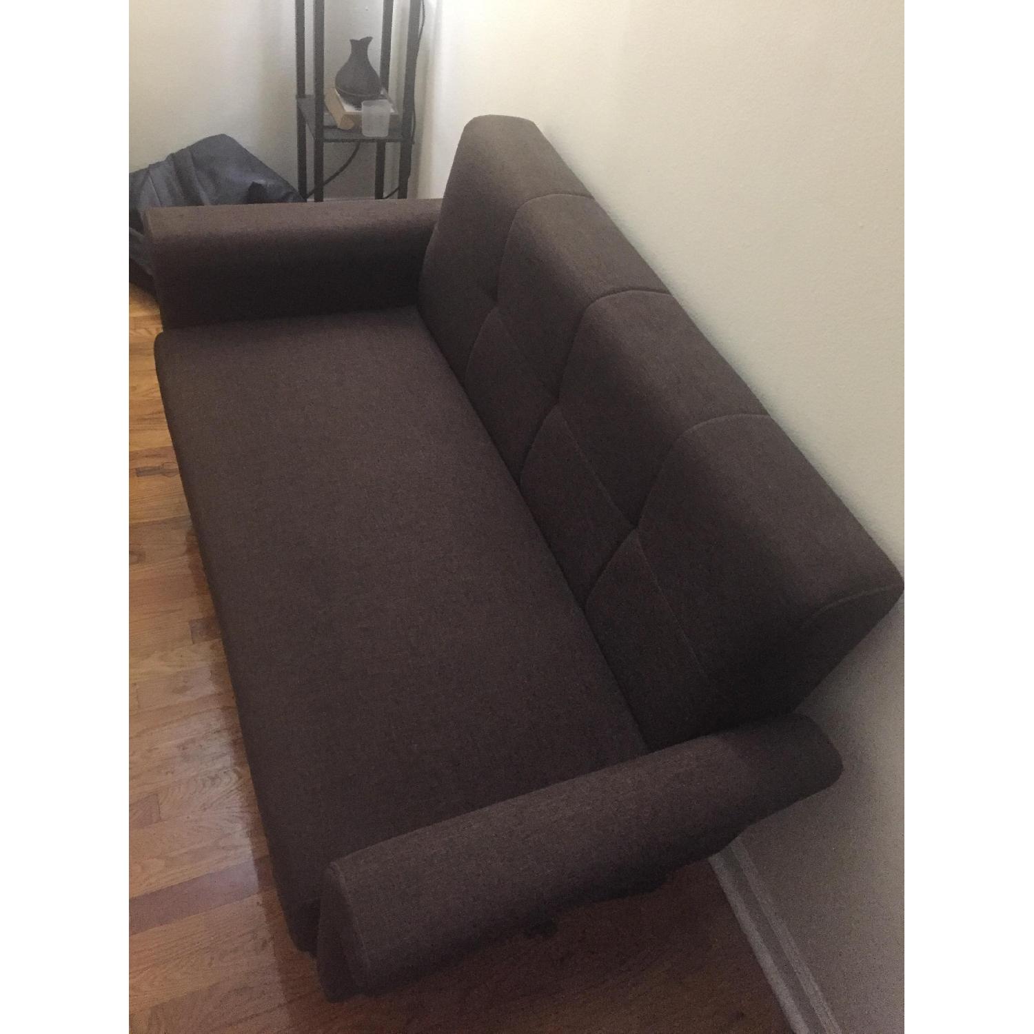 Brown Loveseat - image-1