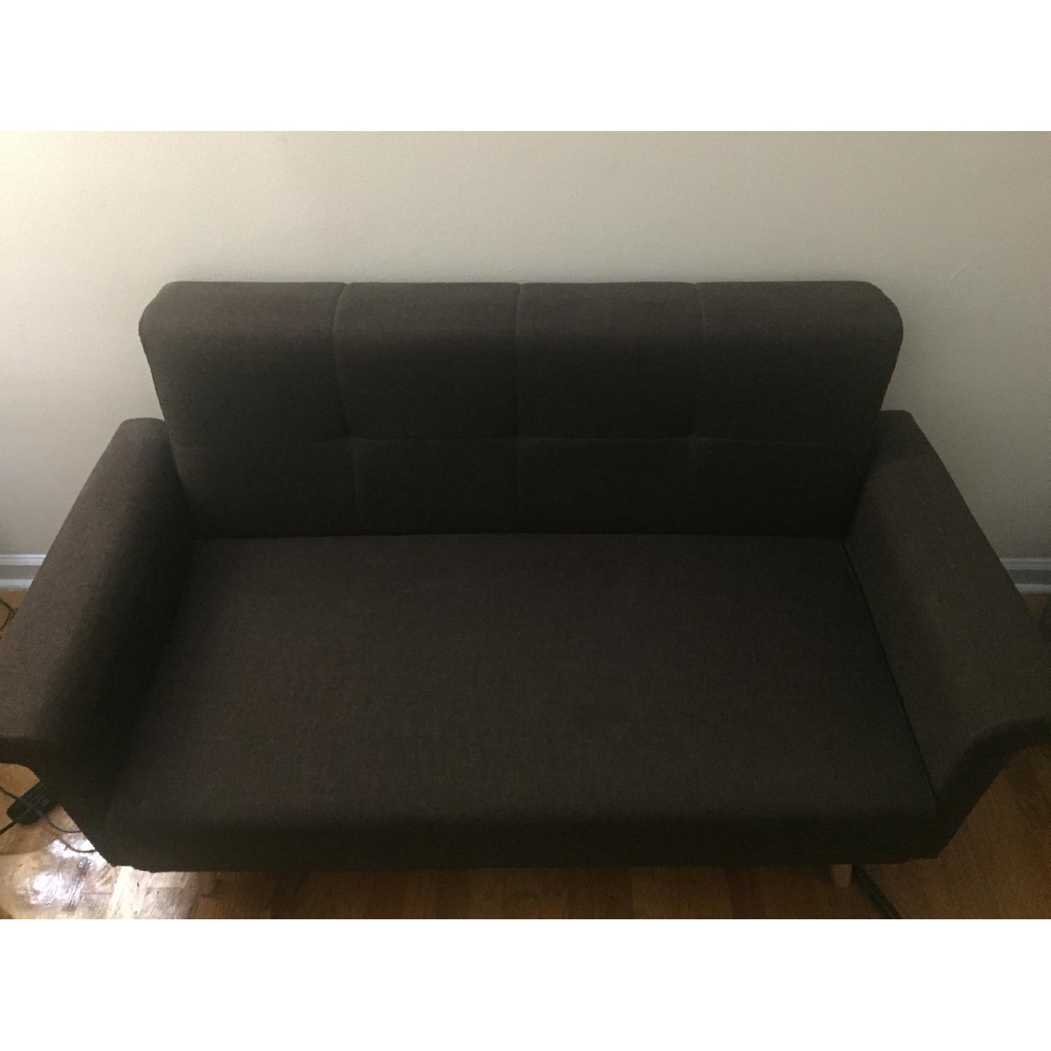 Brown Loveseat - image-3