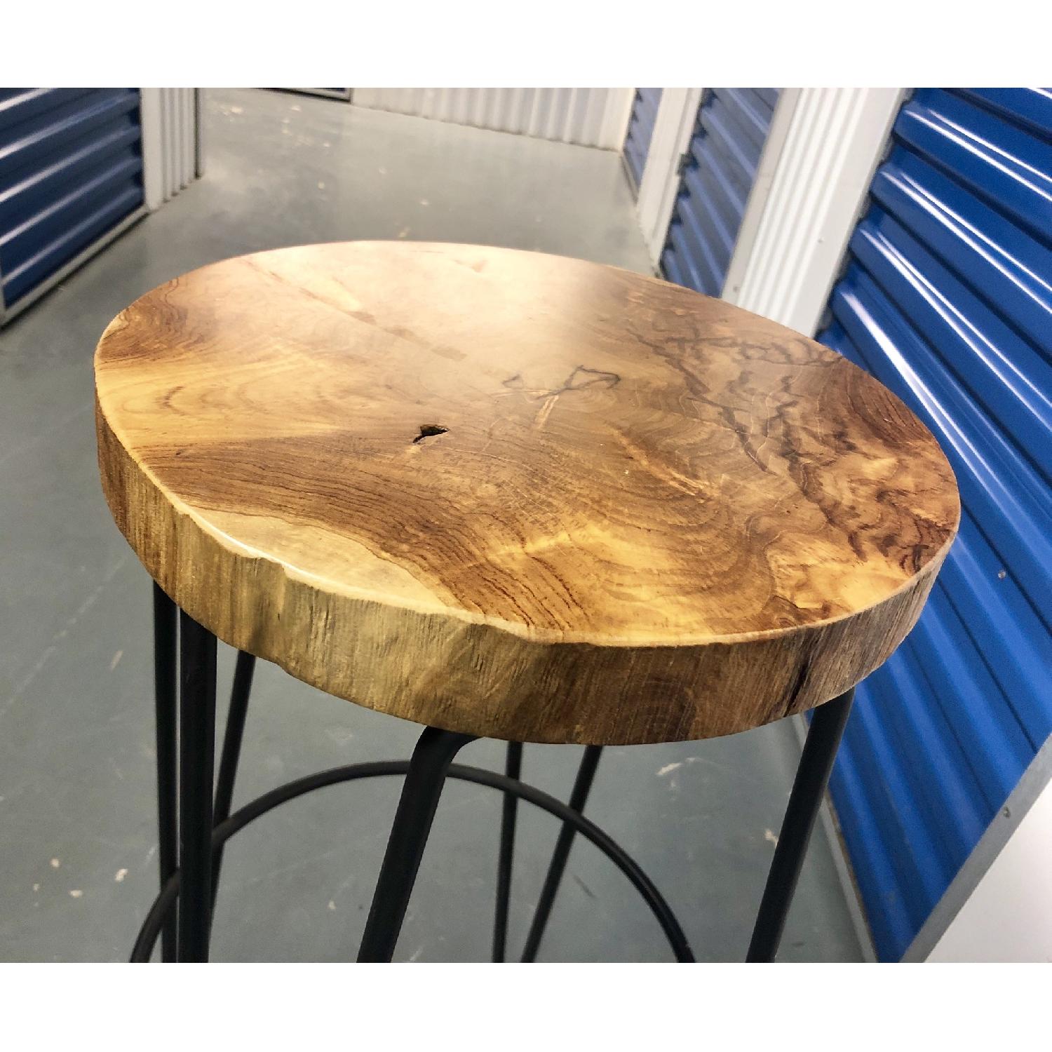 Crate & Barrel Origin Backless Bar Stools - image-2