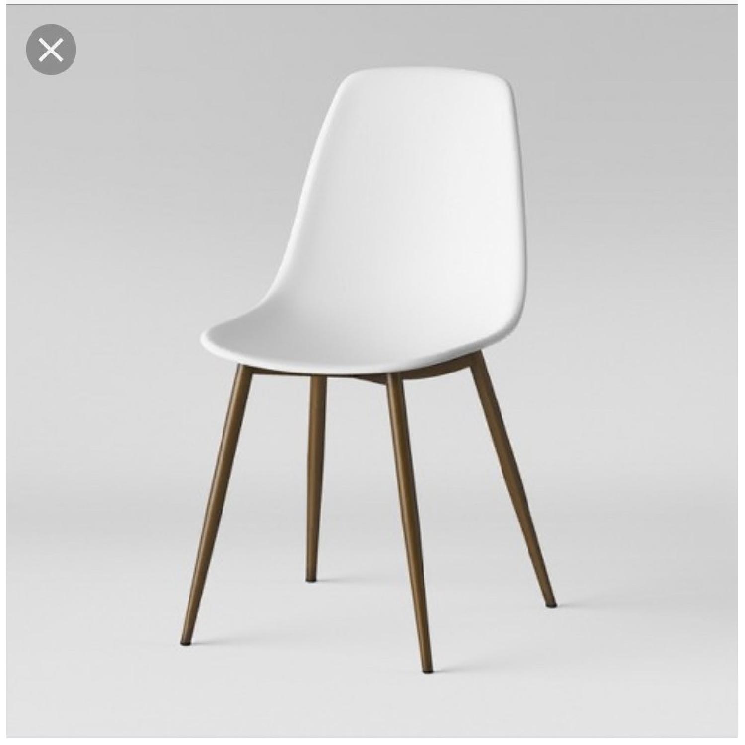 Target Copley Modern White Plastic Chairs - image-2
