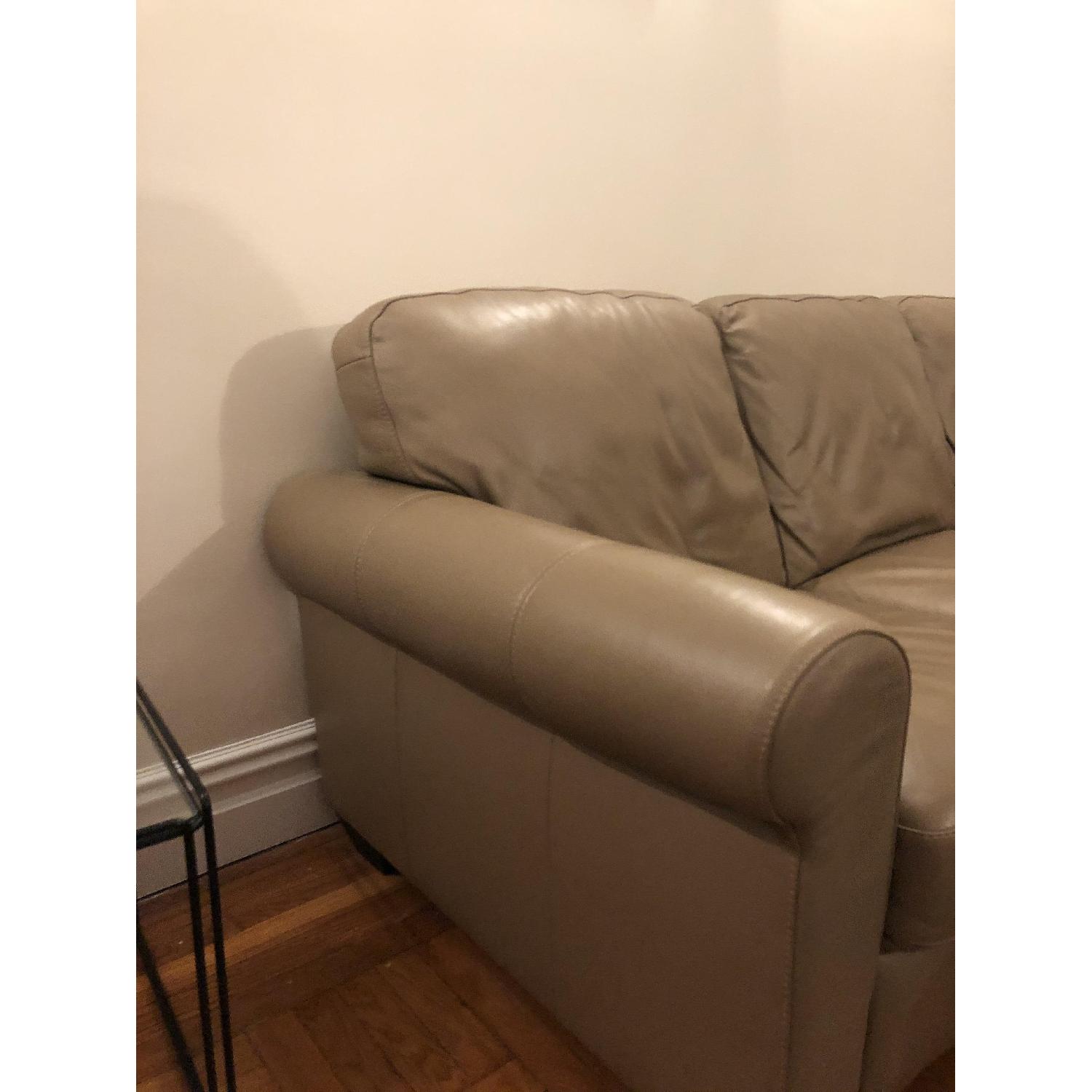 J.C. Penny Premium Leather Sofa - image-3