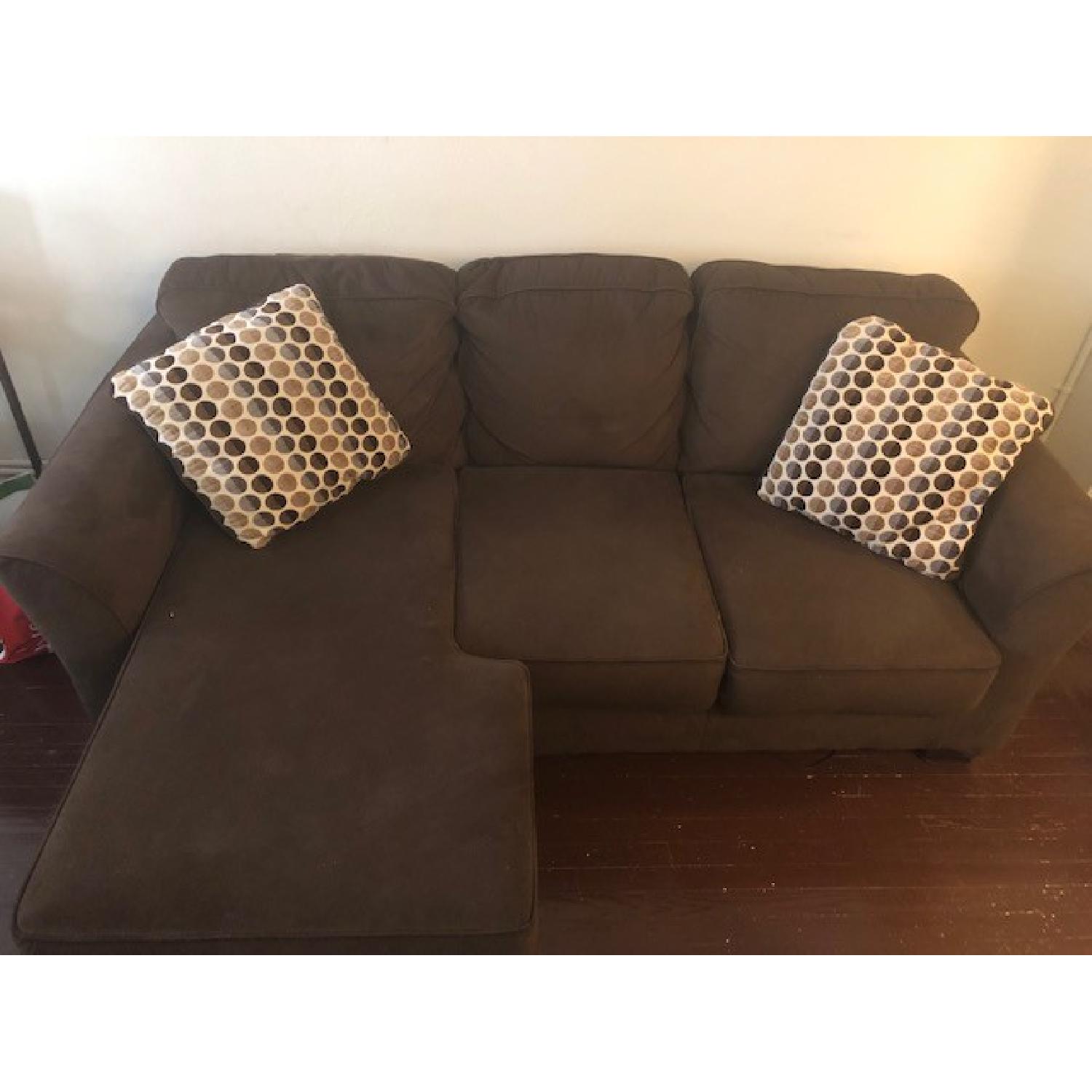 Ashley Brown 2 Piece Sectional Sofa Aptdeco