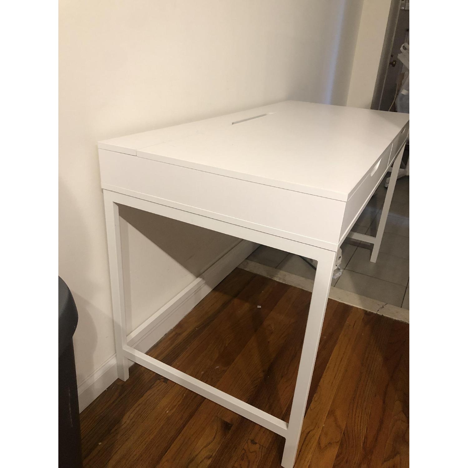 Ikea White Desk - image-2