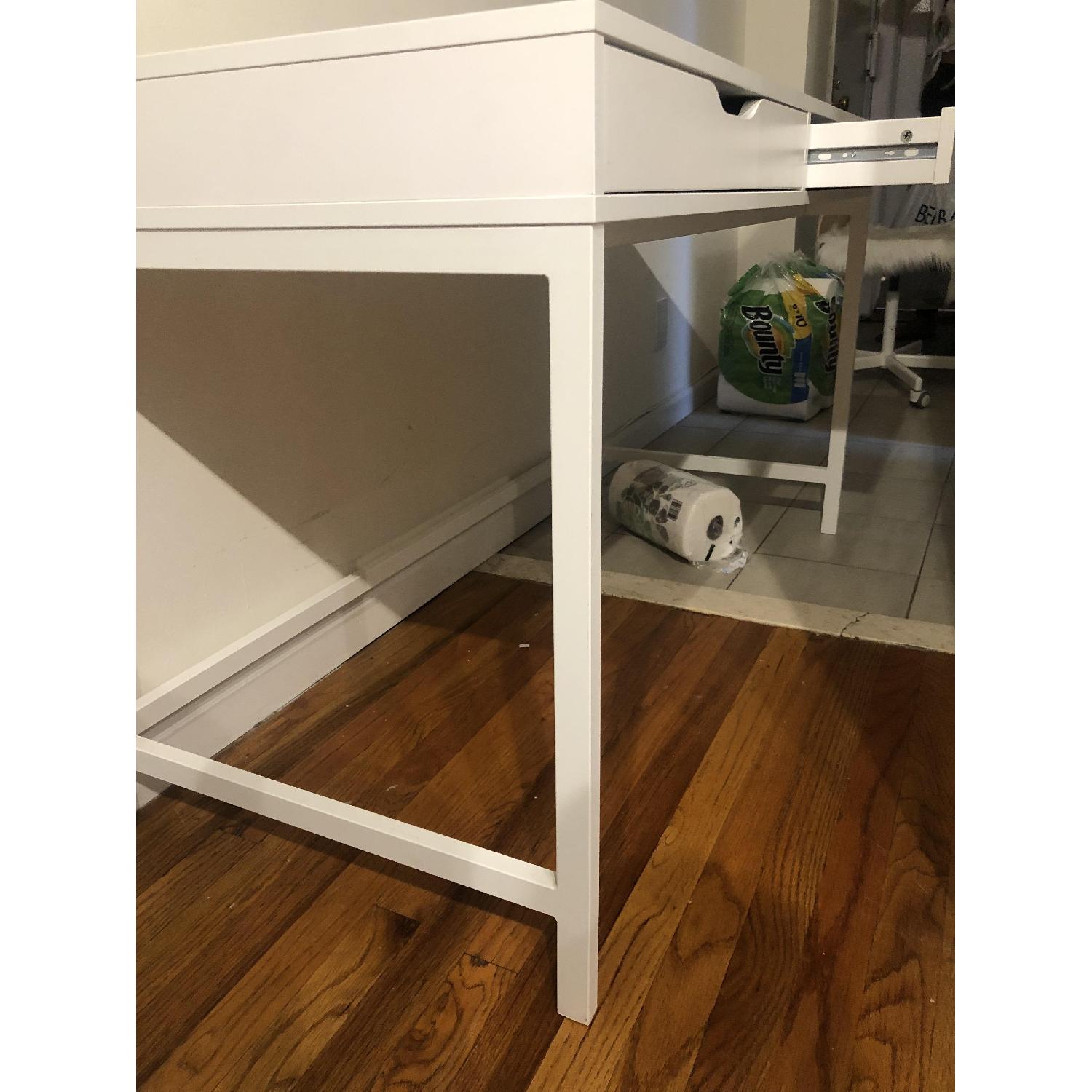 Ikea White Desk - image-5