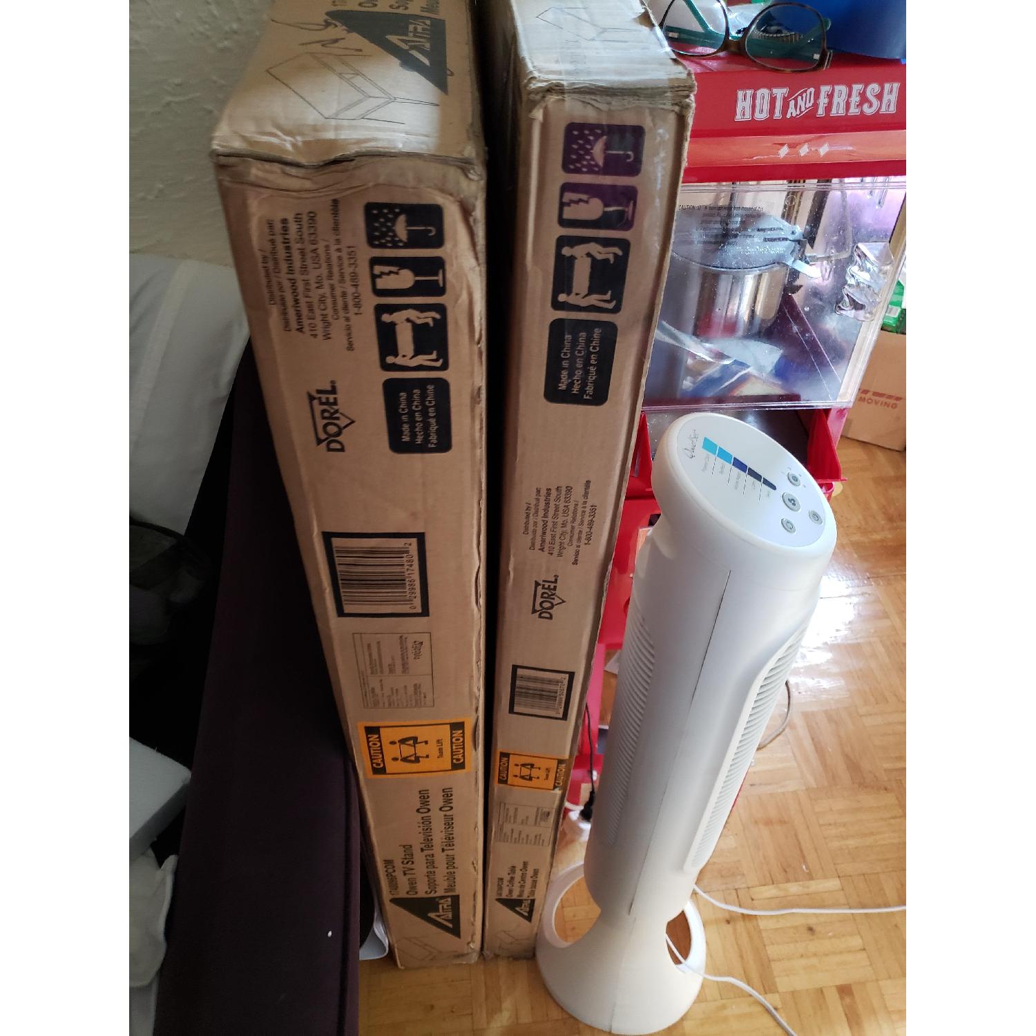 Ameriwood Industries Coffee Table + Multi Purpose Stand - image-3