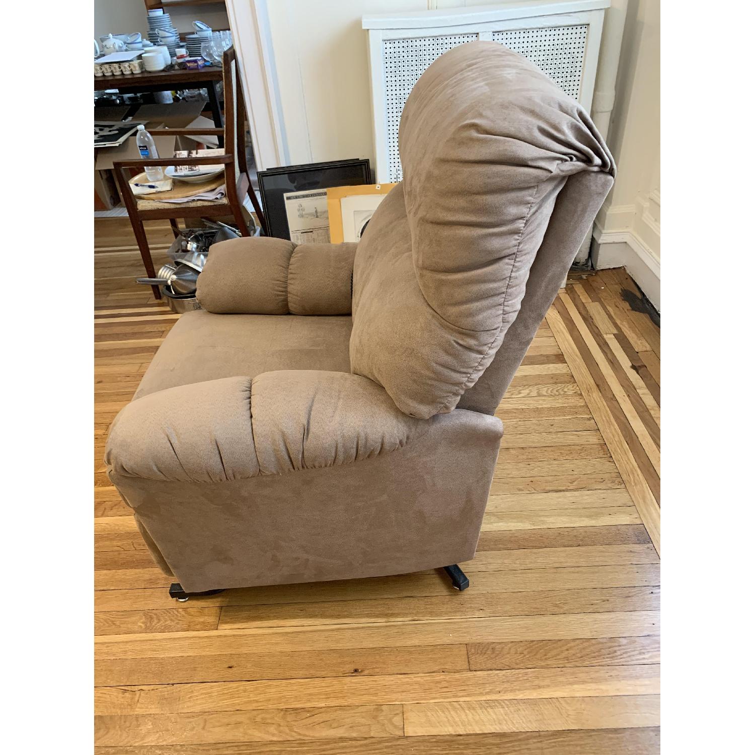 Raymour & Flanigan Beige Coco Power Lift Recliner - image-3