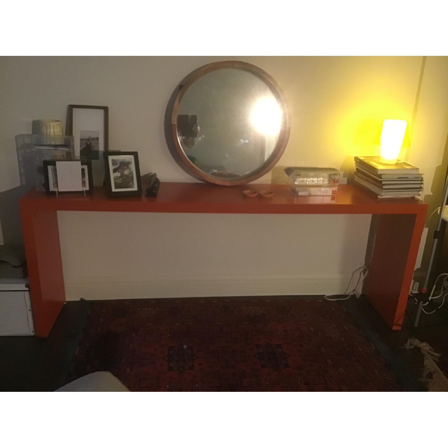 Ikea Red Console - image-1