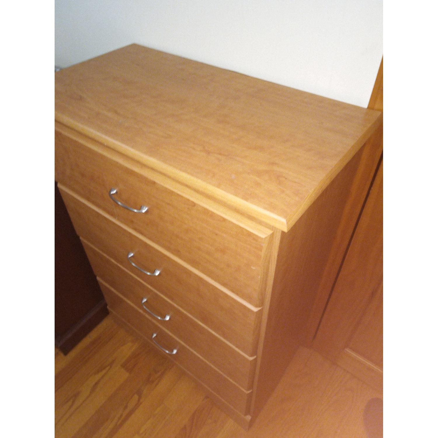 Brown 4-Drawer Dresser - image-3