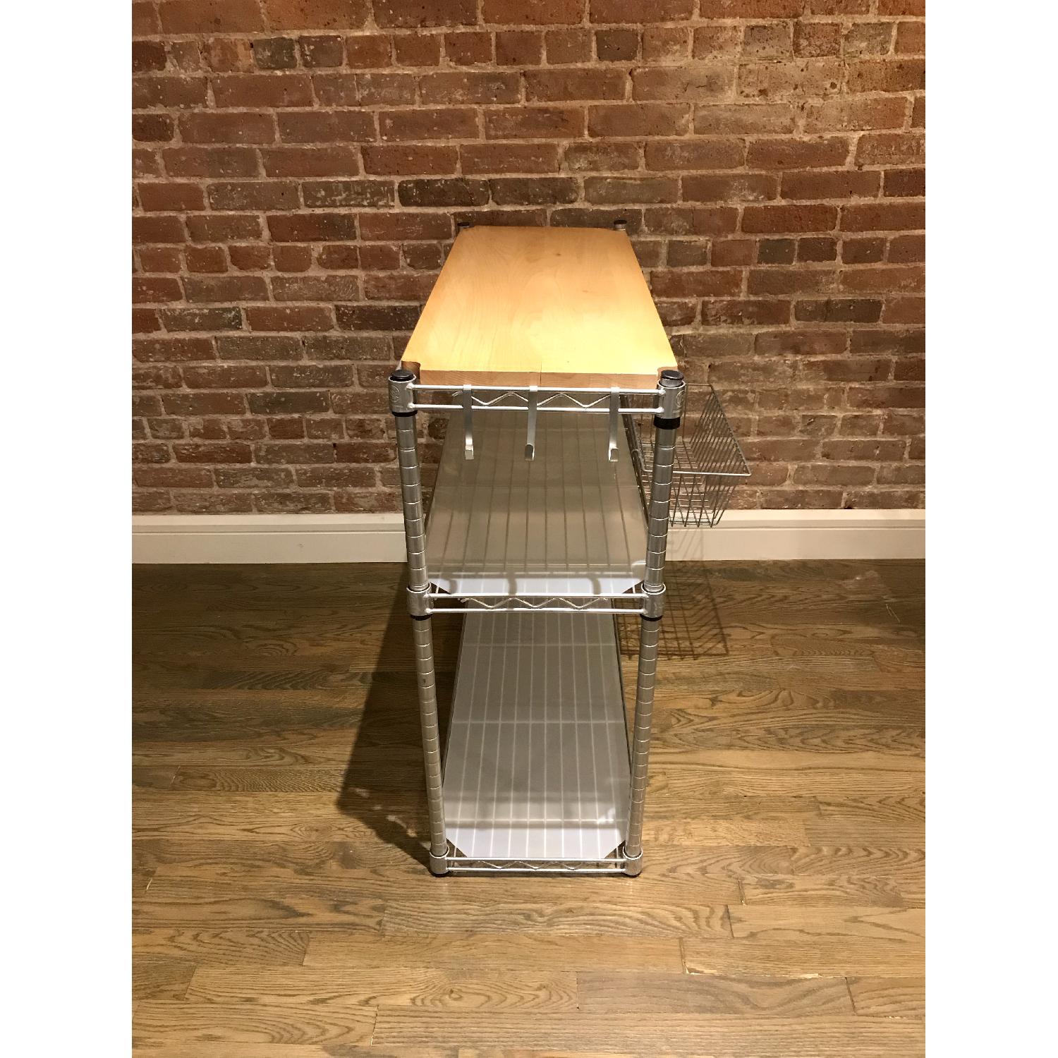 InterMetro Shelf Solution Kitchen Island - image-3