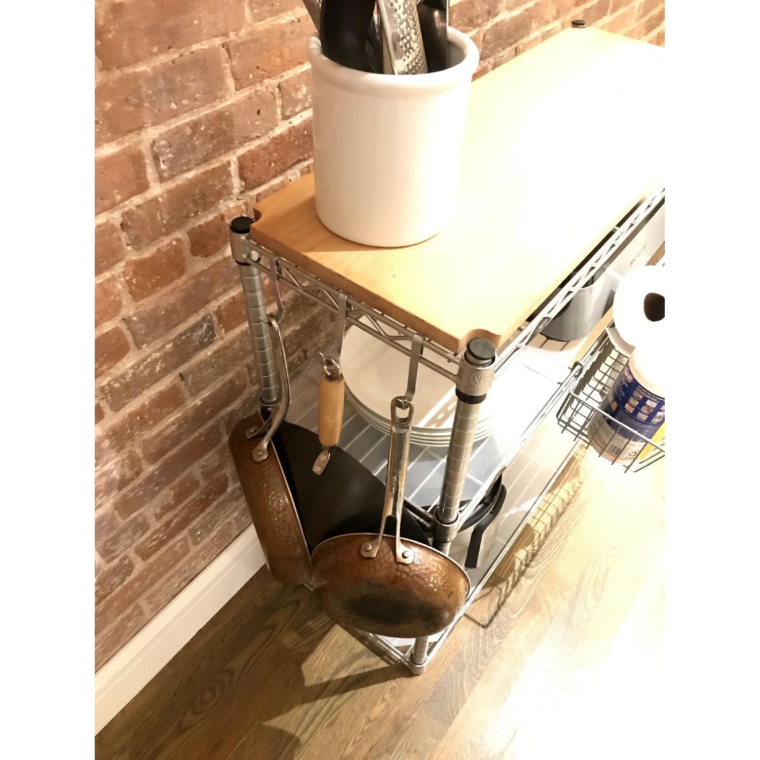 InterMetro Shelf Solution Kitchen Island - image-5