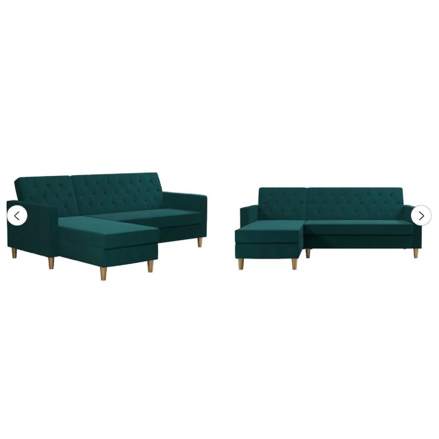 Liberty Reversible Sleeper Sectional Sofa - image-1