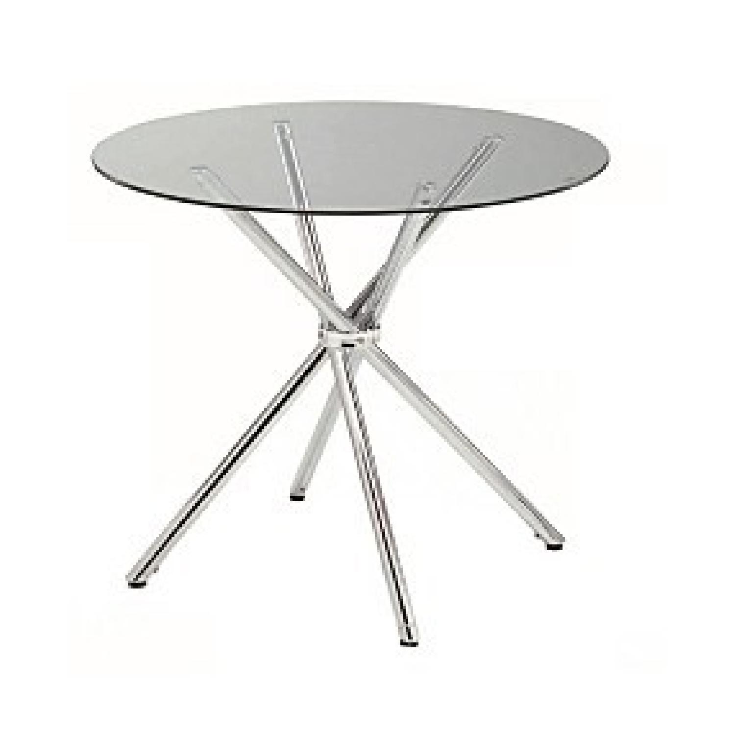 Zipcode Design Vince Glass Dining Table AptDeco