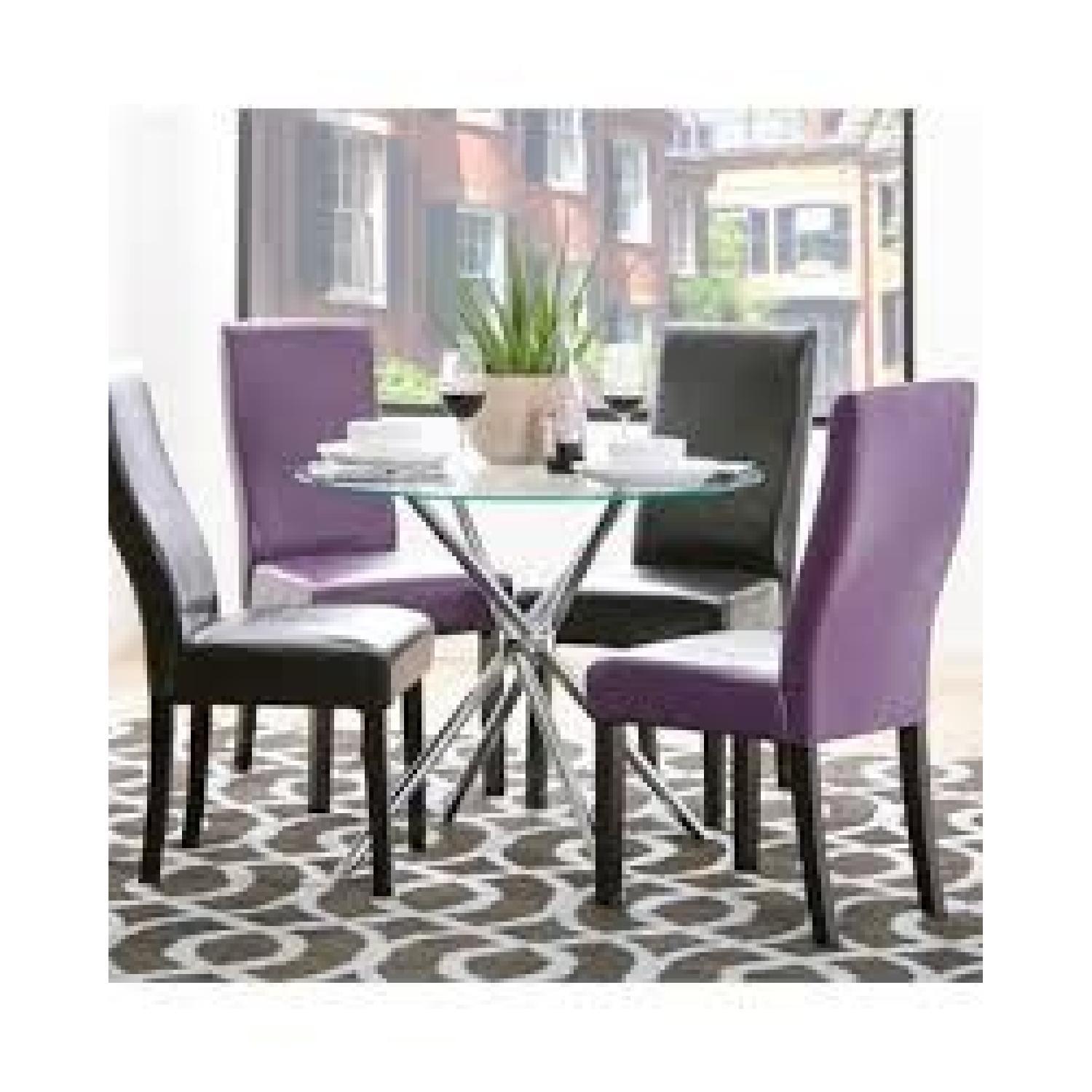 Zipcode Design Vince Glass Dining Table AptDeco
