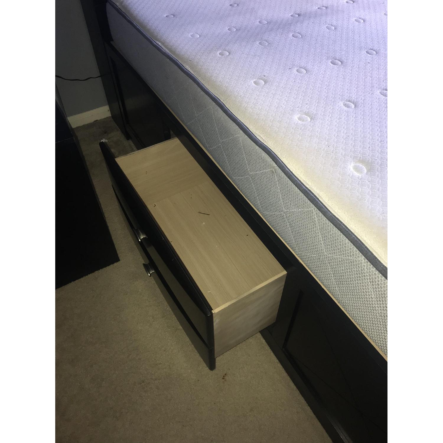 Black Queen Storage Platform Bed - image-2