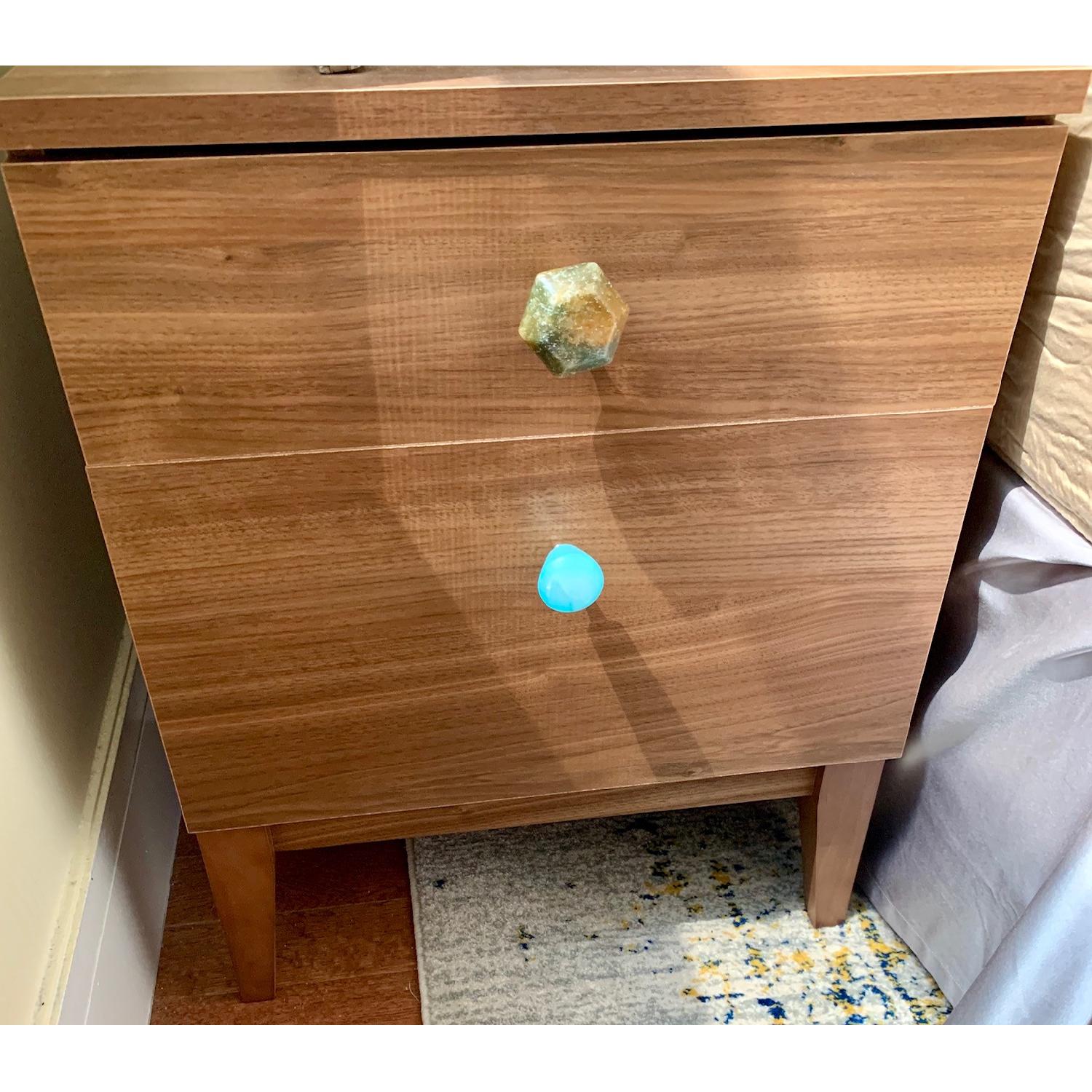 siegel nightstand walnut