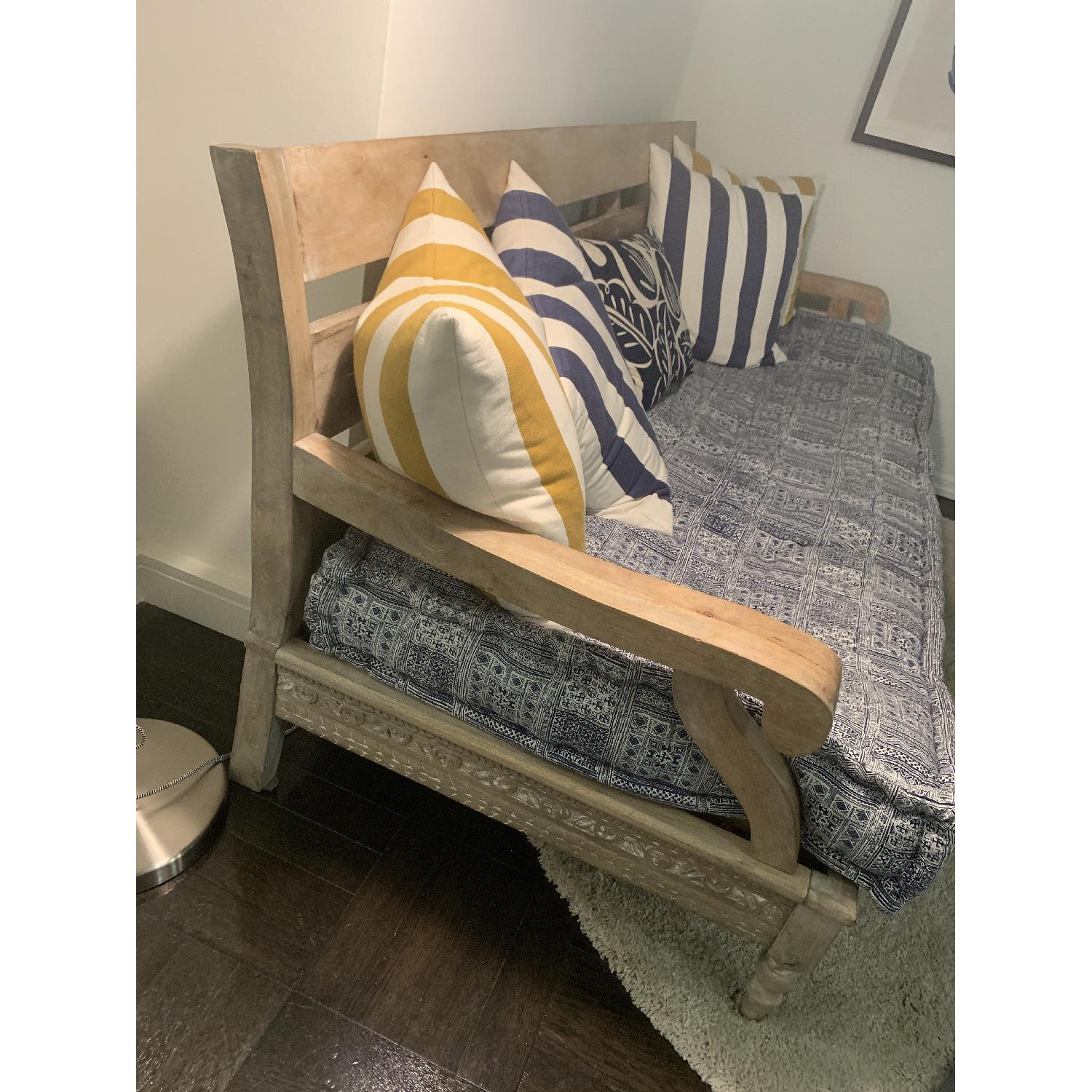 Urban Outfitters Rohini Daybed Sofa w/ Cushion - image-2