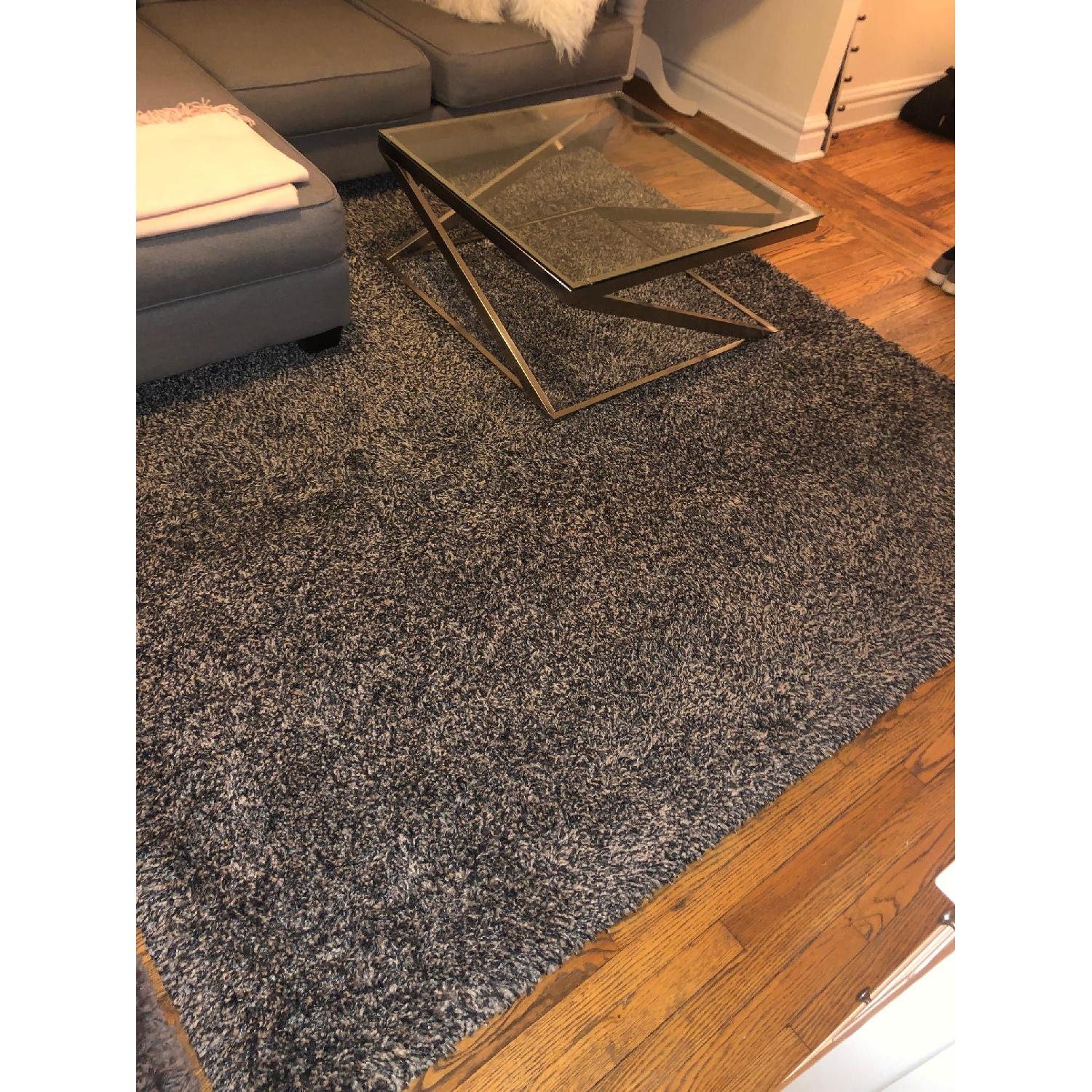 Zurich Dark Gray Shag Area Rug - image-2