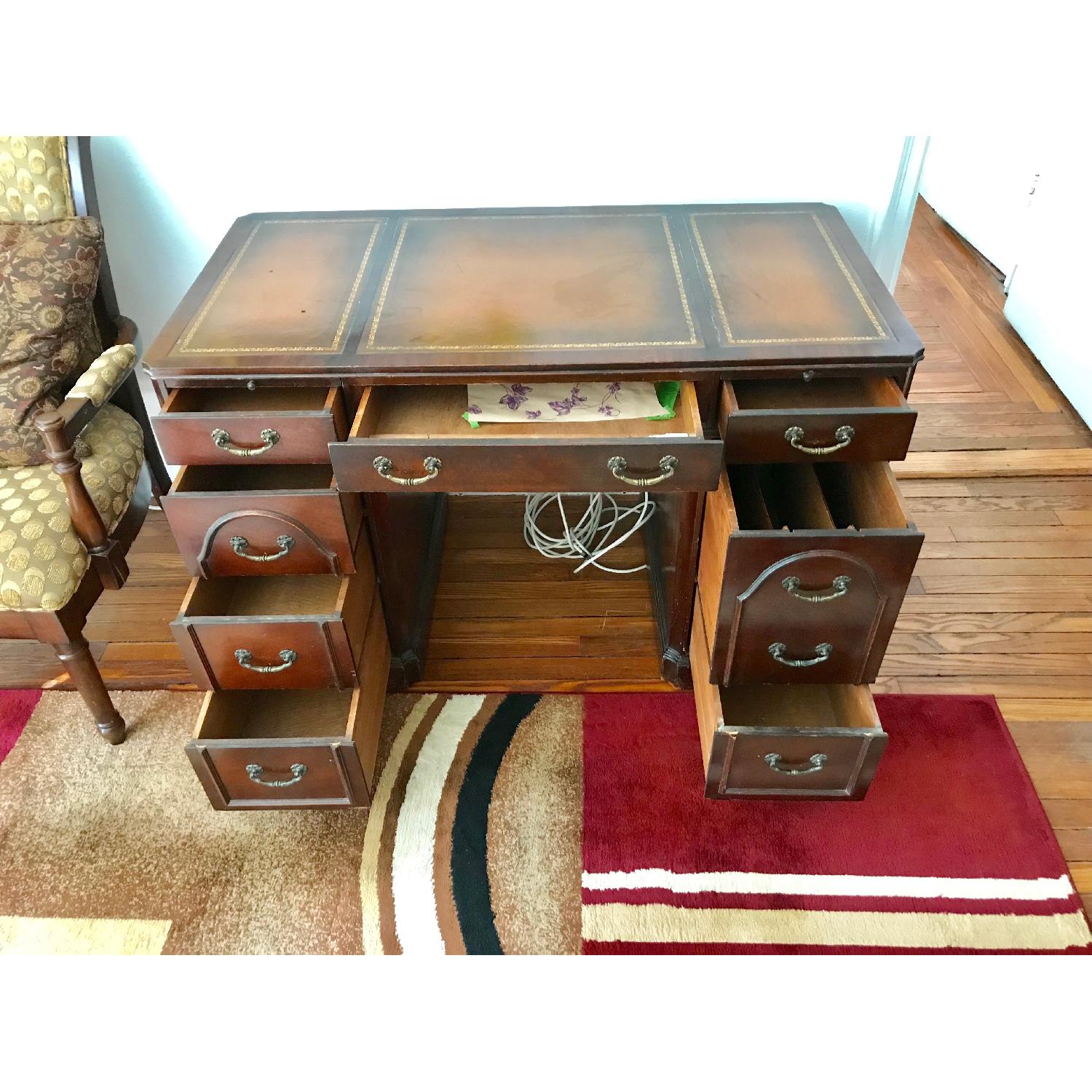 Vintage Principals Desk - image-1