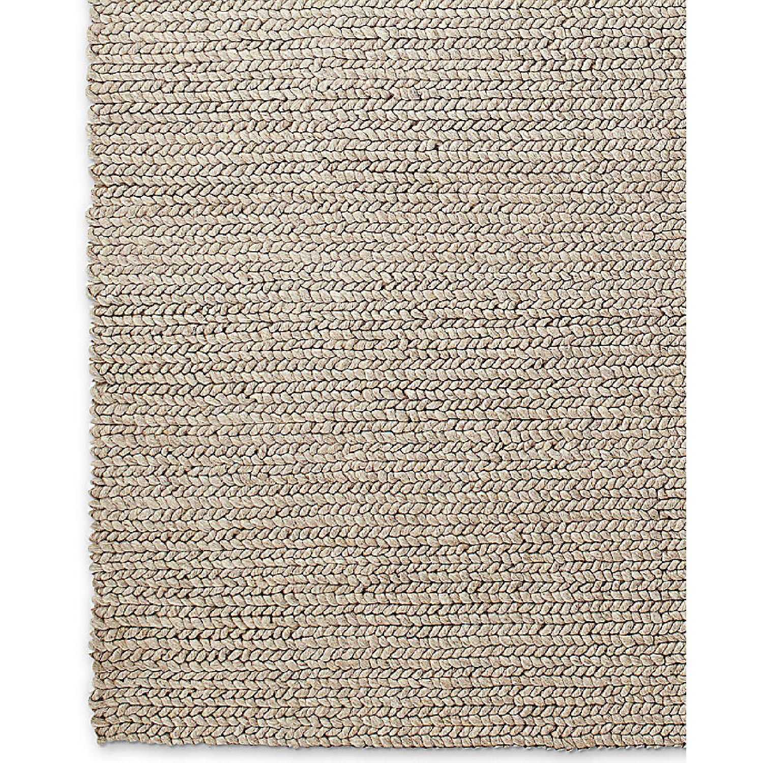 Restoration Hardware Chunky Braided Wool Rug AptDeco