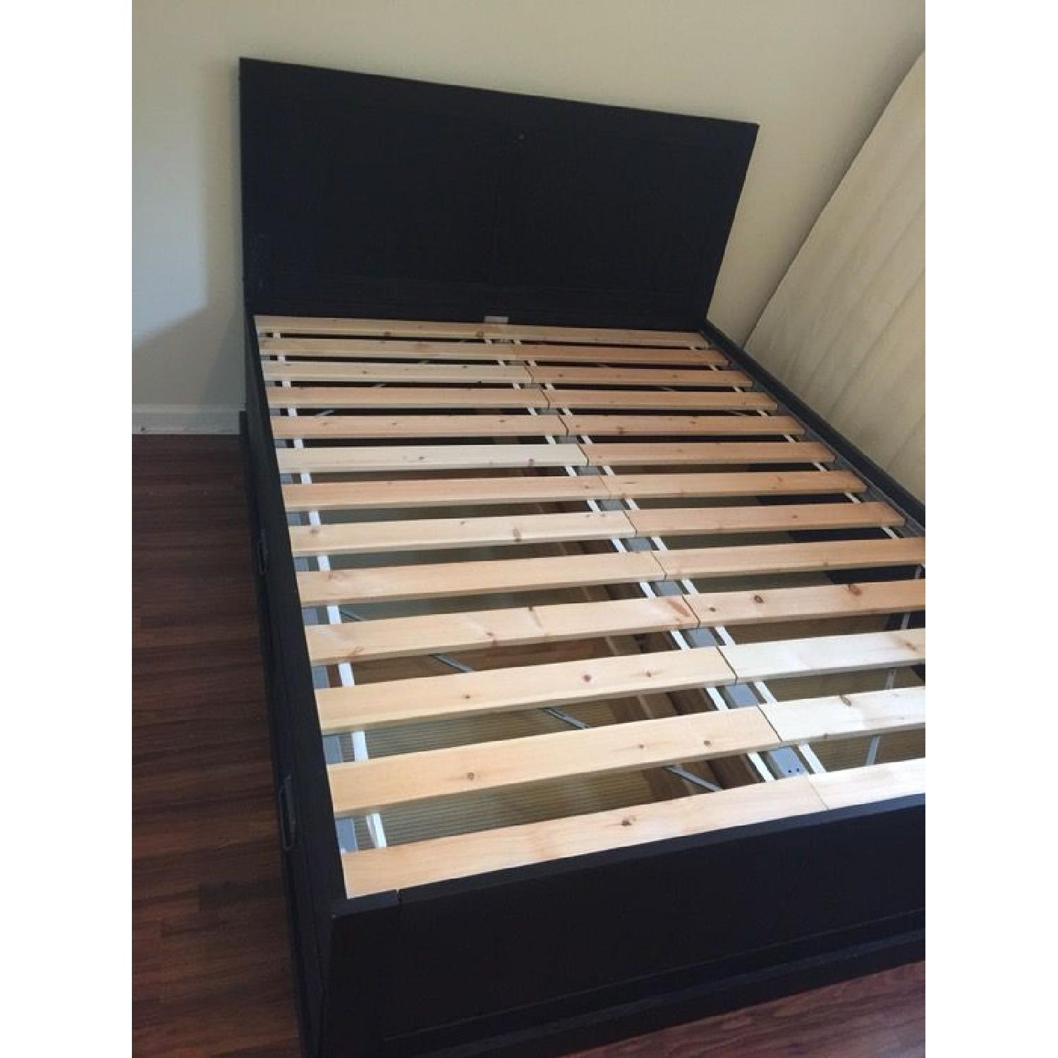 Ikea Fjell Bed Frame w/ Storage - image-1