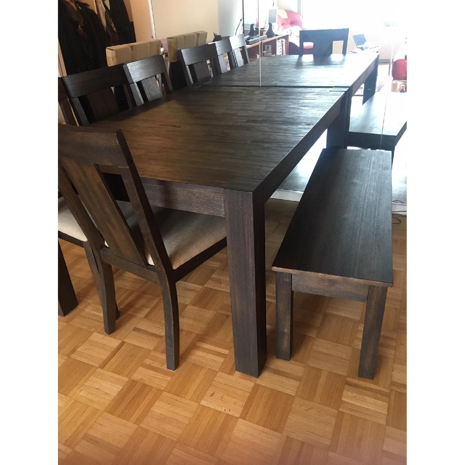 Bob's Summit 6 Piece Dining Set w/ Bench AptDeco