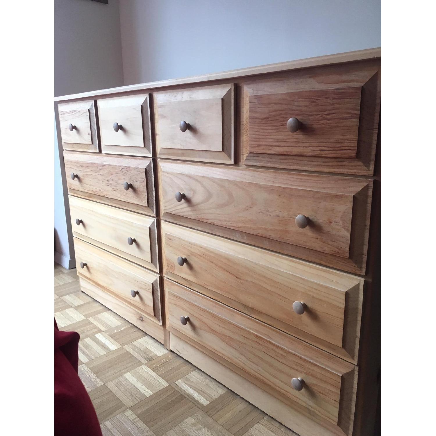Gothic Cabinet Riverdale Unfinished Pine 10 Drawer Dresser Aptdeco