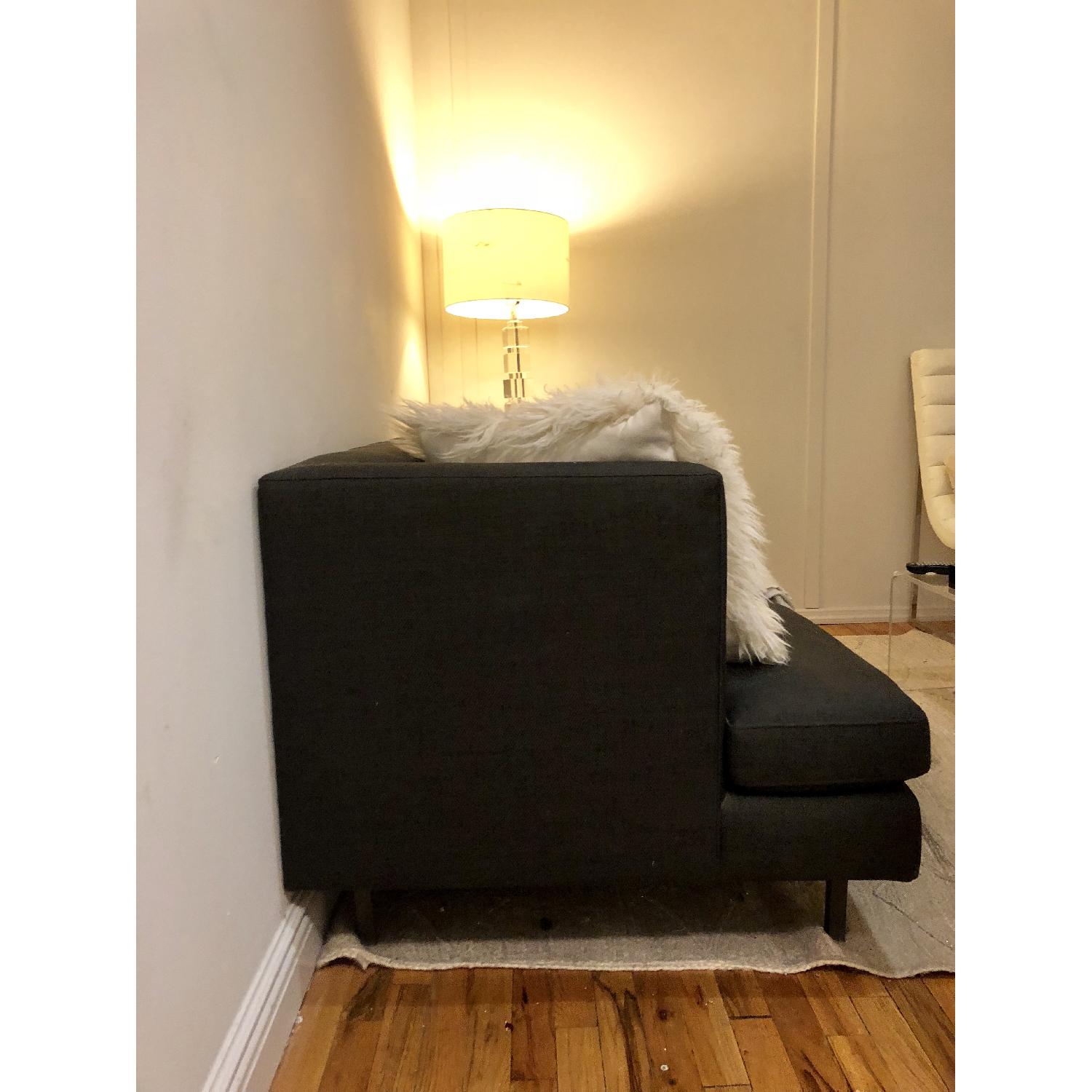 CB2 Avec Apartment Sofa in Carbon - image-3