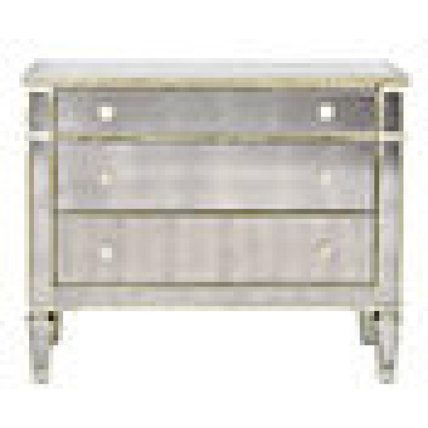 Z Gallerie Mirrored Chest/Nightstand AptDeco