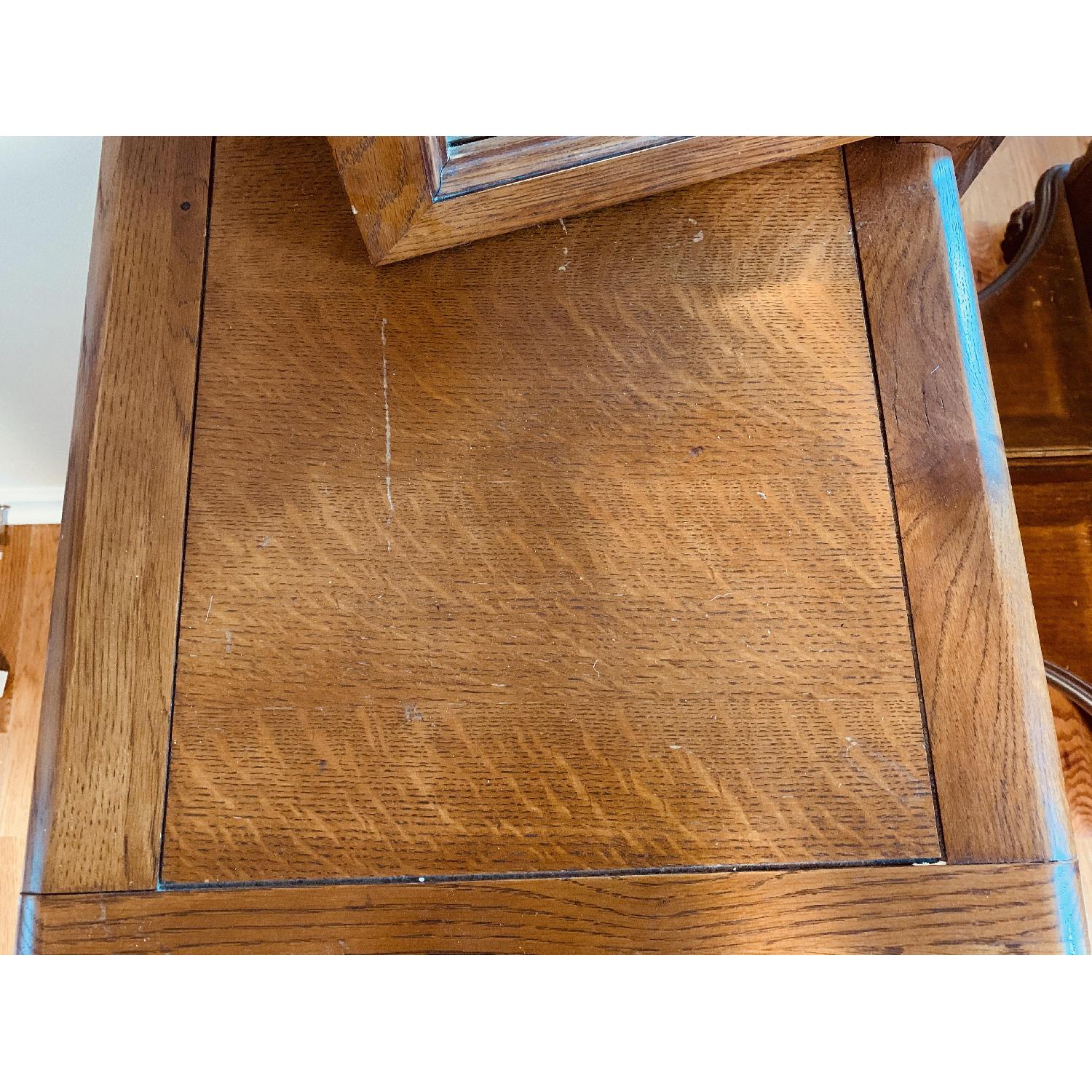 Huffman Koos Antique Vanity w/ Full Length Mirror - image-4