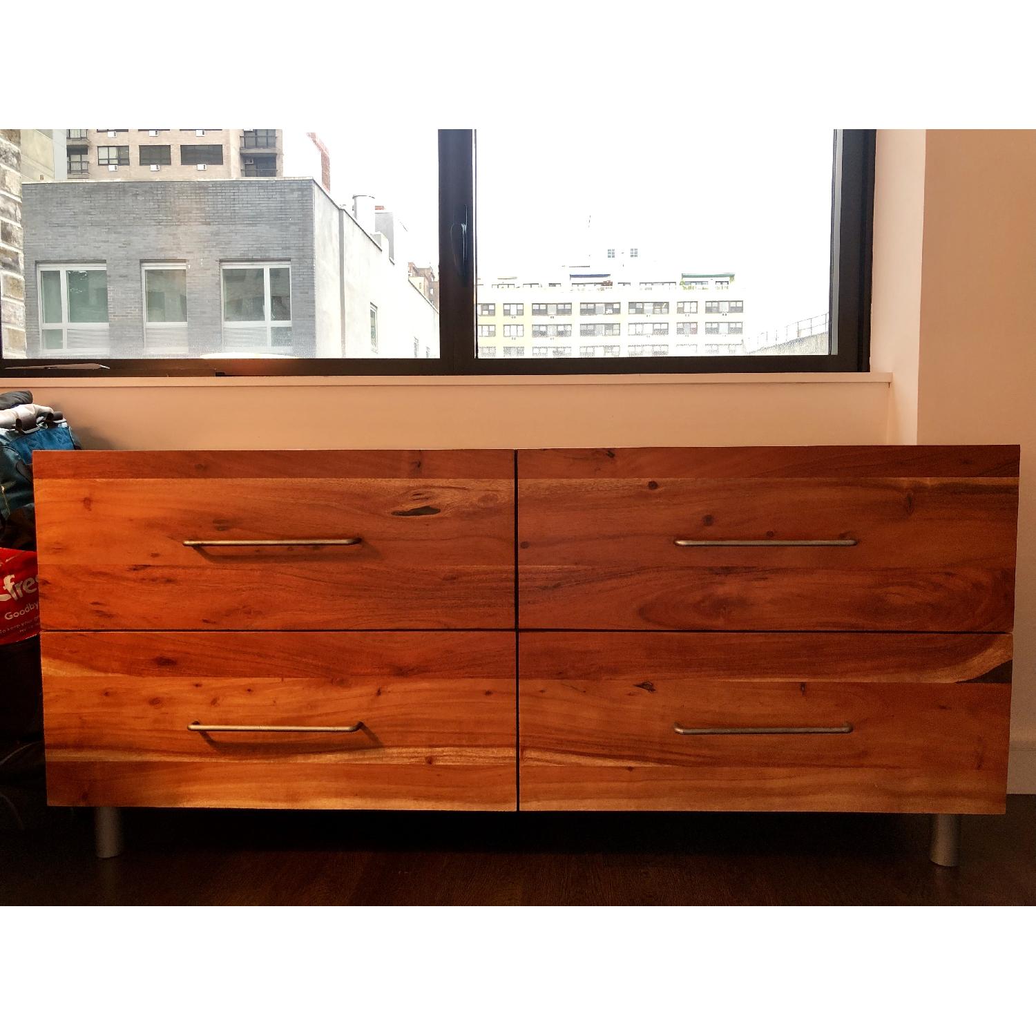 CB2 Junction Low Wood Dresser - image-1