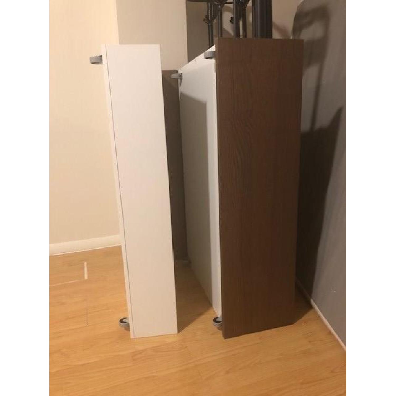 Full Size MALM Ikea High Bed Frame w/ 2 Storage Boxes - image-2