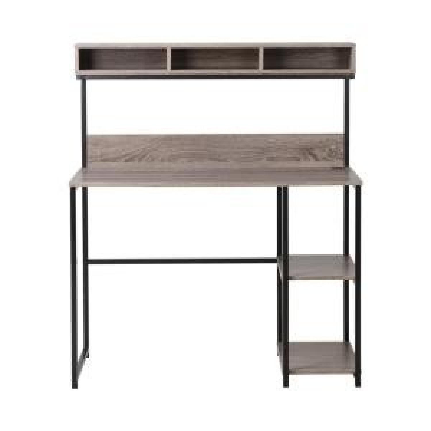 Homestar Laptop Desk w/ Hutch - image-2
