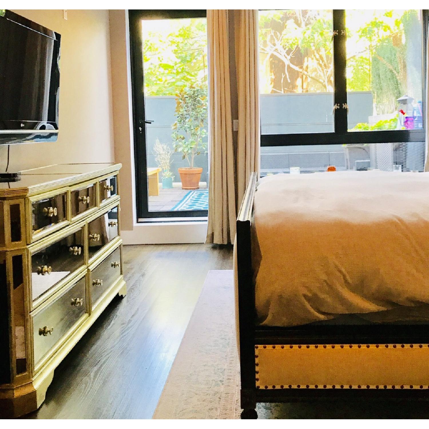 Z Gallerie Borghese Mirrored 7 Drawer Dresser - image-4