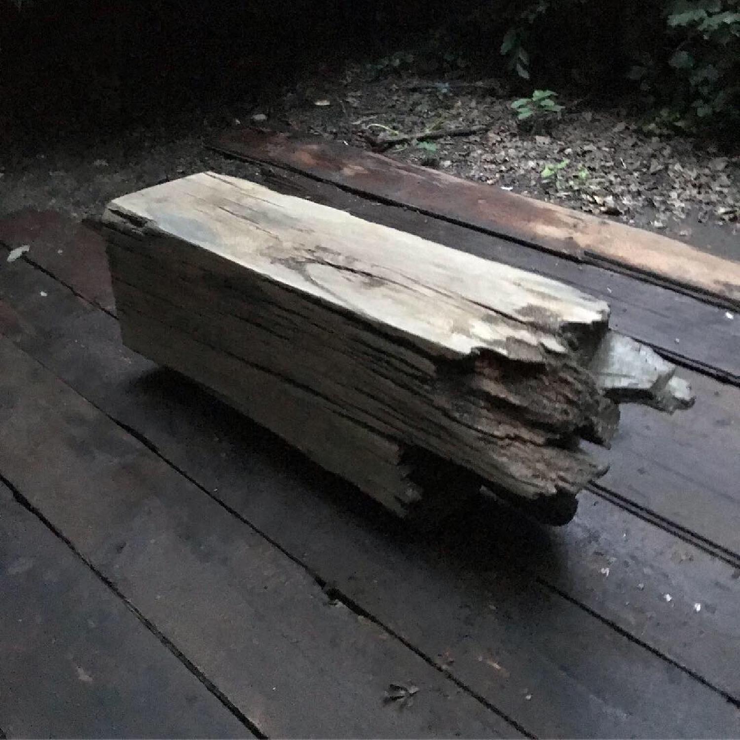 Breukelen Tafel Primitive Barn Beam Bench/Table - image-2