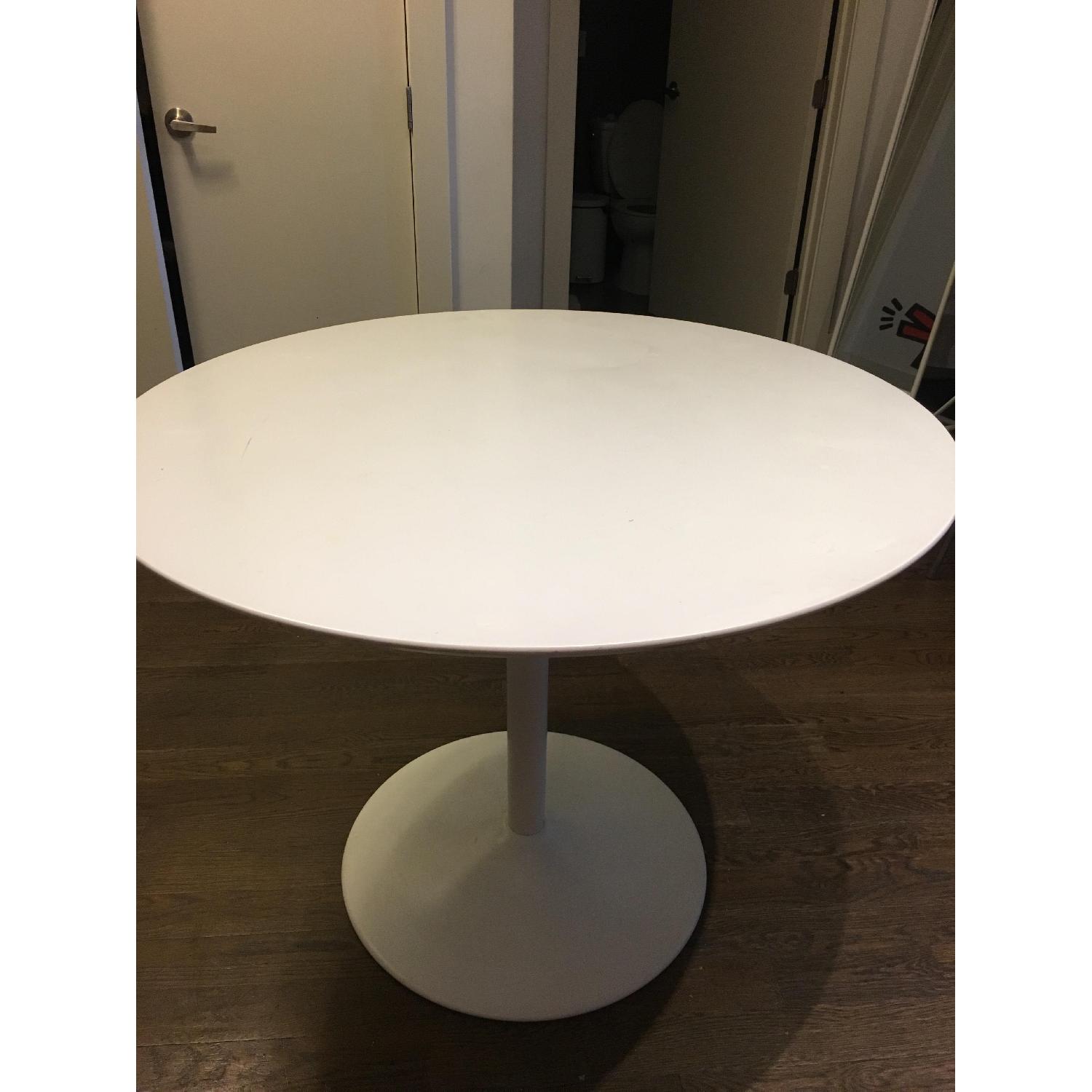 CB2 Odyssey White Dining Table - image-1