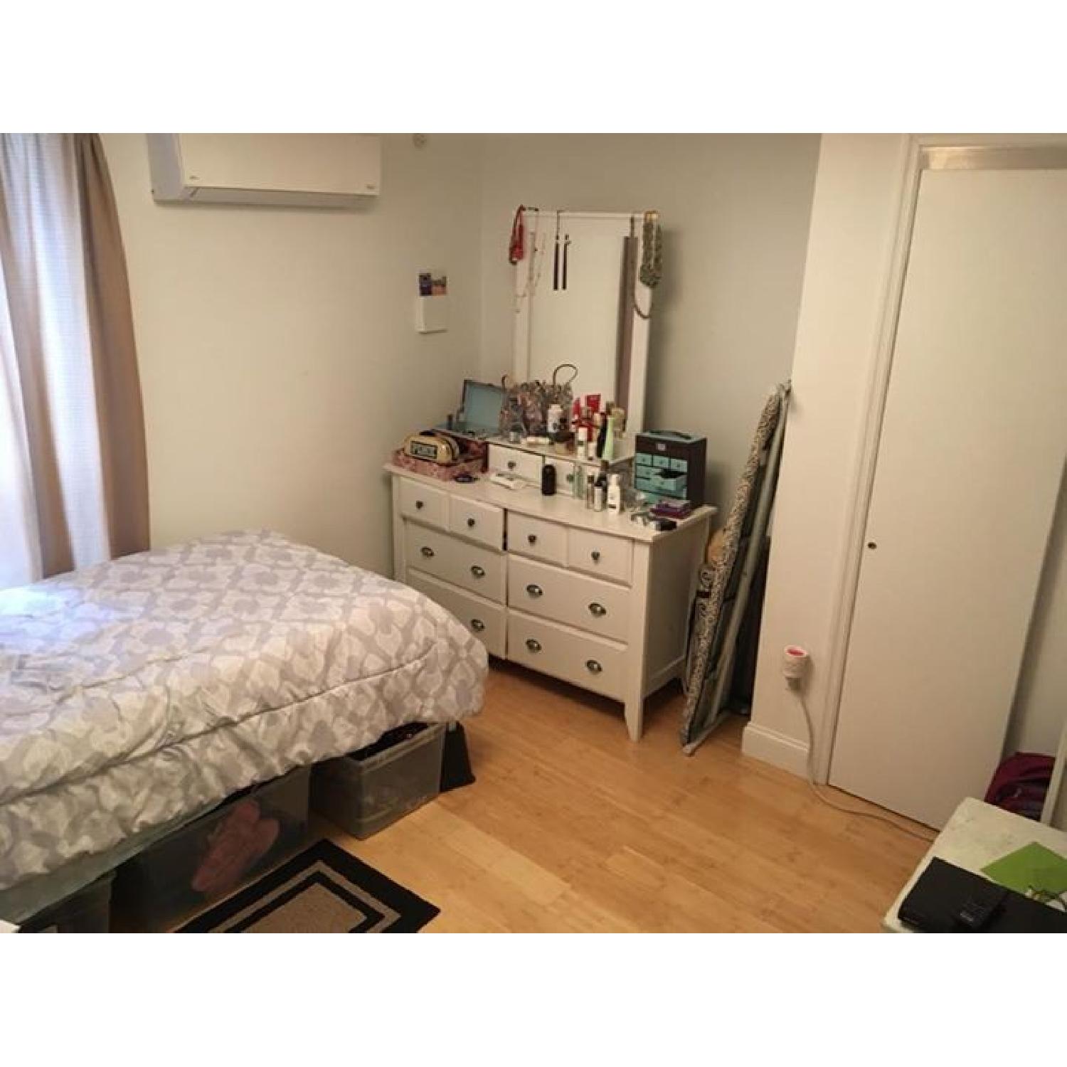 Ikea Hemnes 8-Drawer Dresser w/ Mirror - image-1