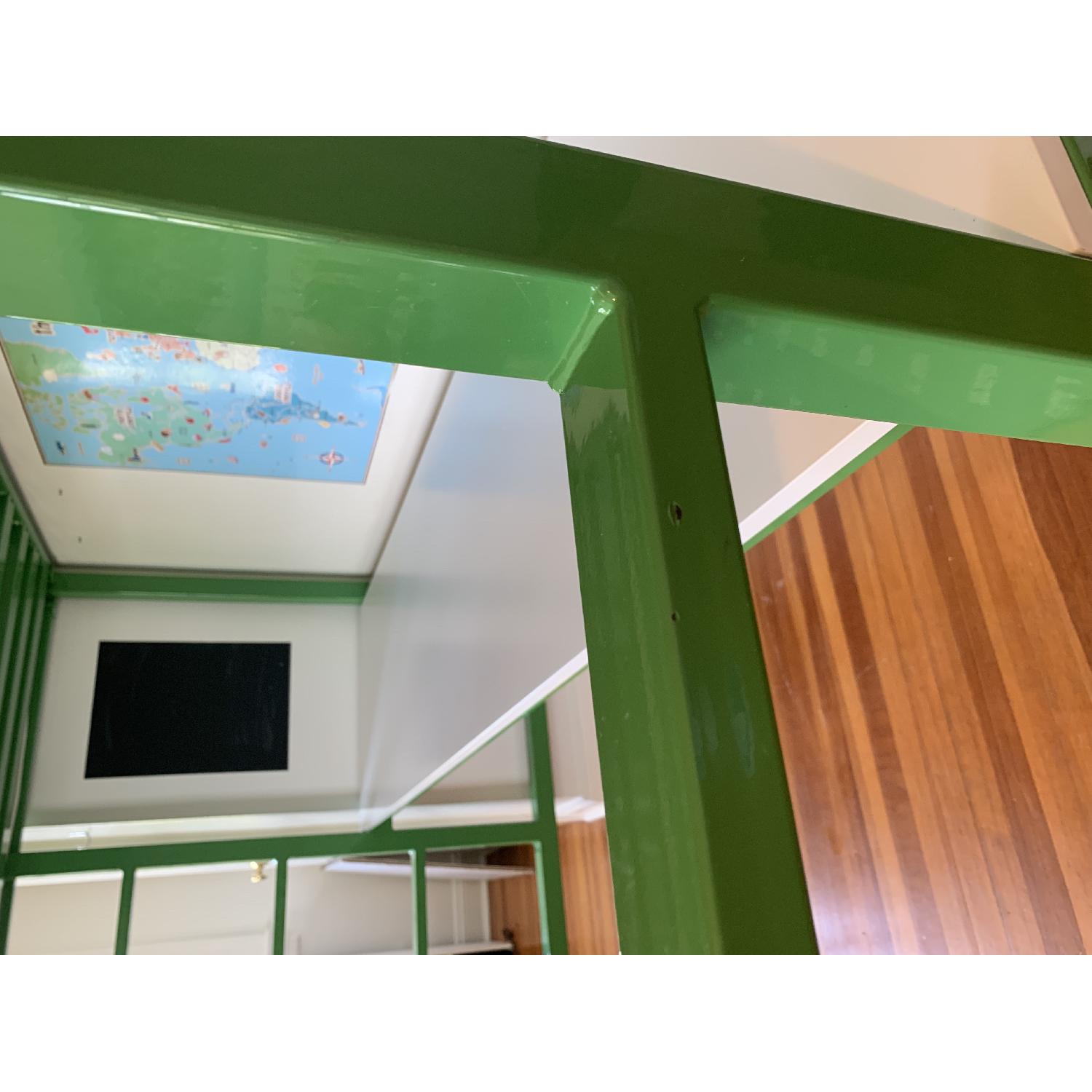 Room Board Green Lark Loft Bed W White Desk AptDeco