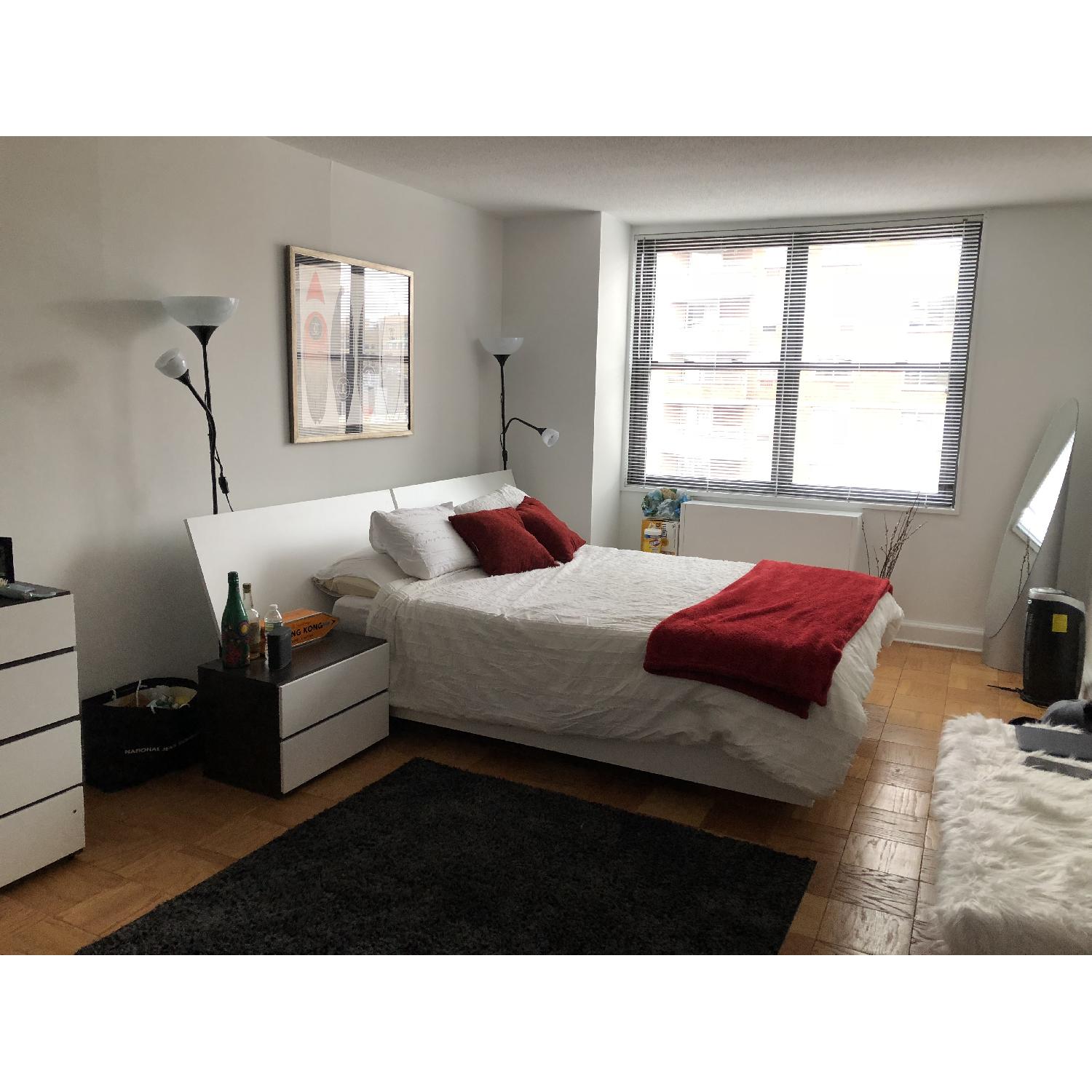 Nexera Queen Size Bed w/ Headboard - image-1