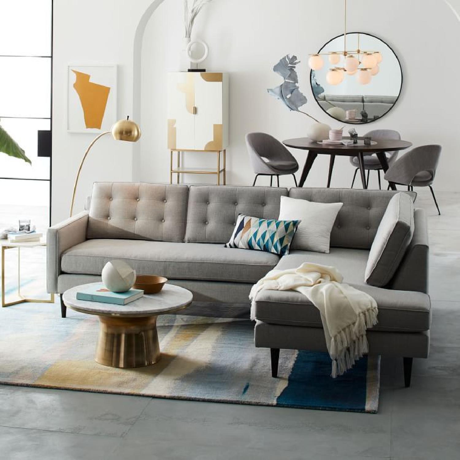 West Elm Drake 2-Piece Sectional Sofa - image-4