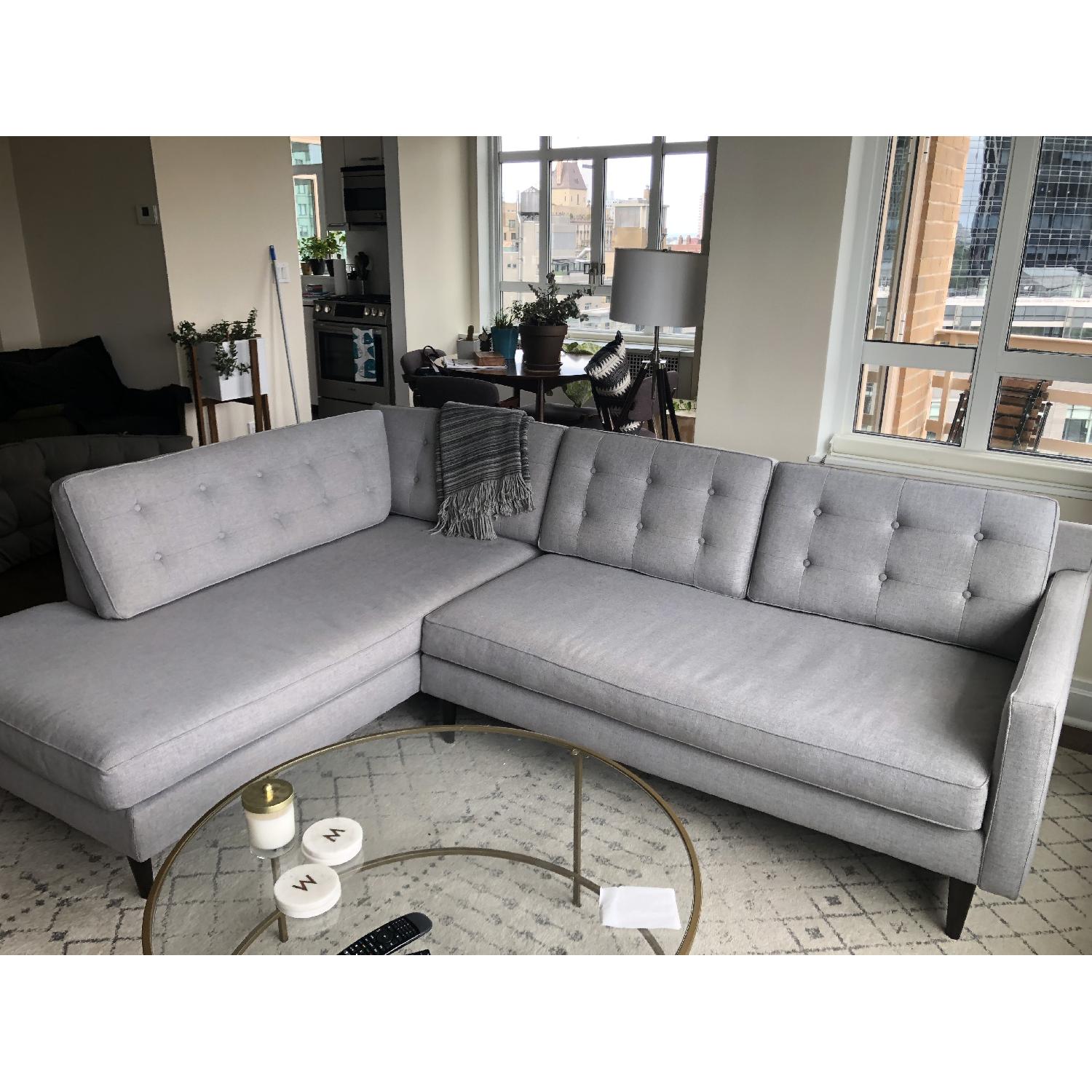 West Elm Drake 2-Piece Sectional Sofa - image-8