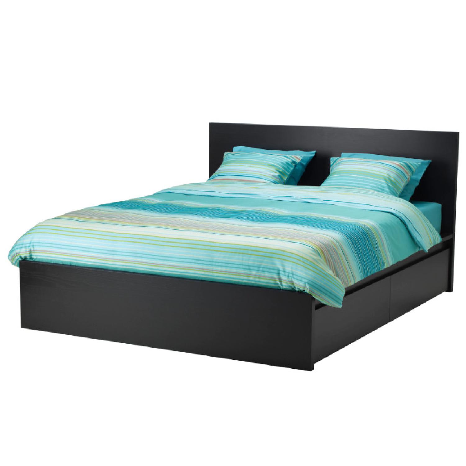 Ikea Malm Queen Size Bed - image-0